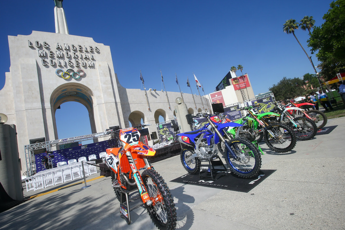 The SuperMotocross World Championship will unify the Monster Energy AMA Supercross Championship and AMA Pro Motocross Championship with the introduction of a three-race playoff to end the season that combines the best of each discipline.