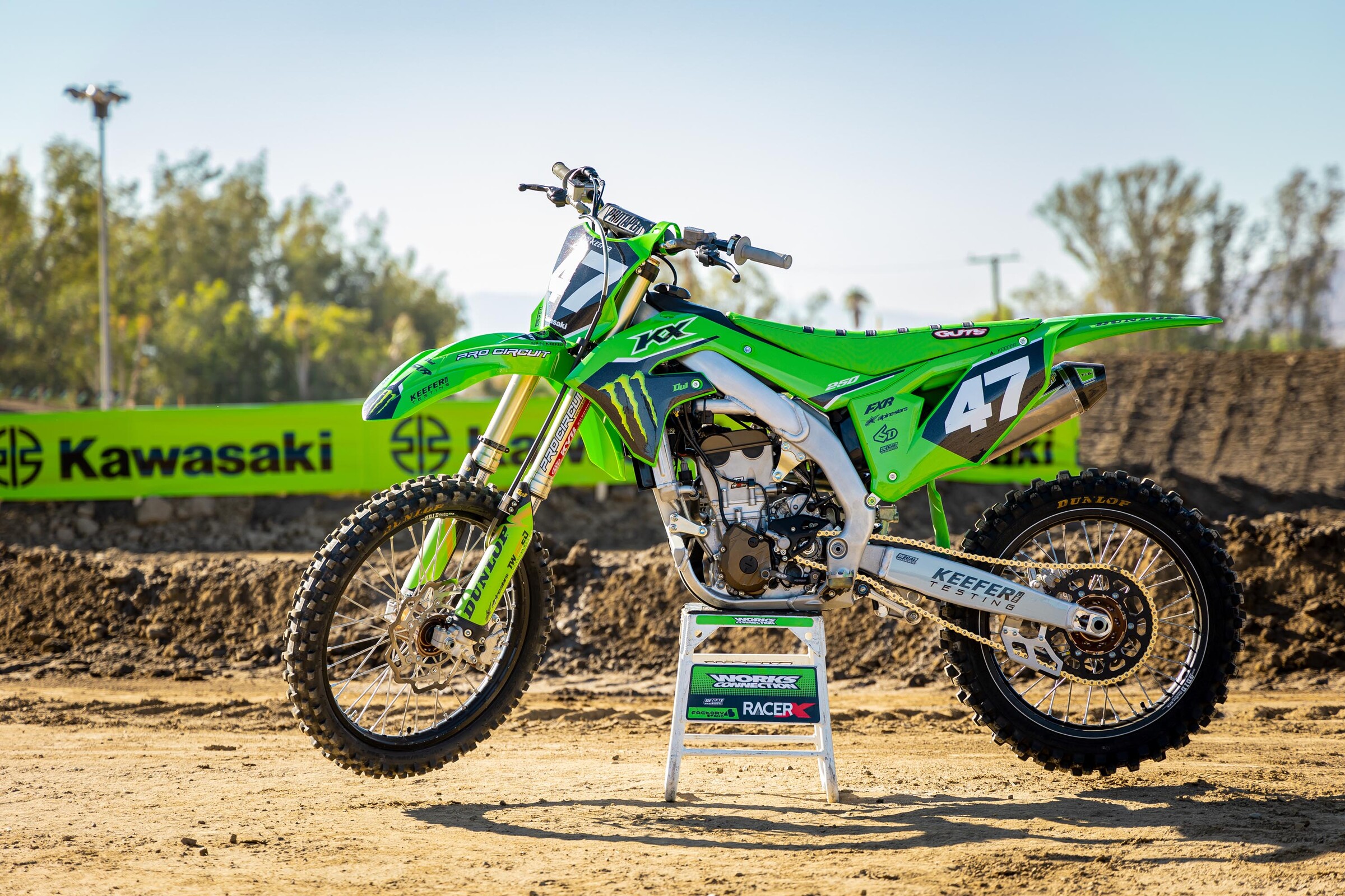 2022 Kawasaki KX250 Rebuild Garage Build Video Racer X