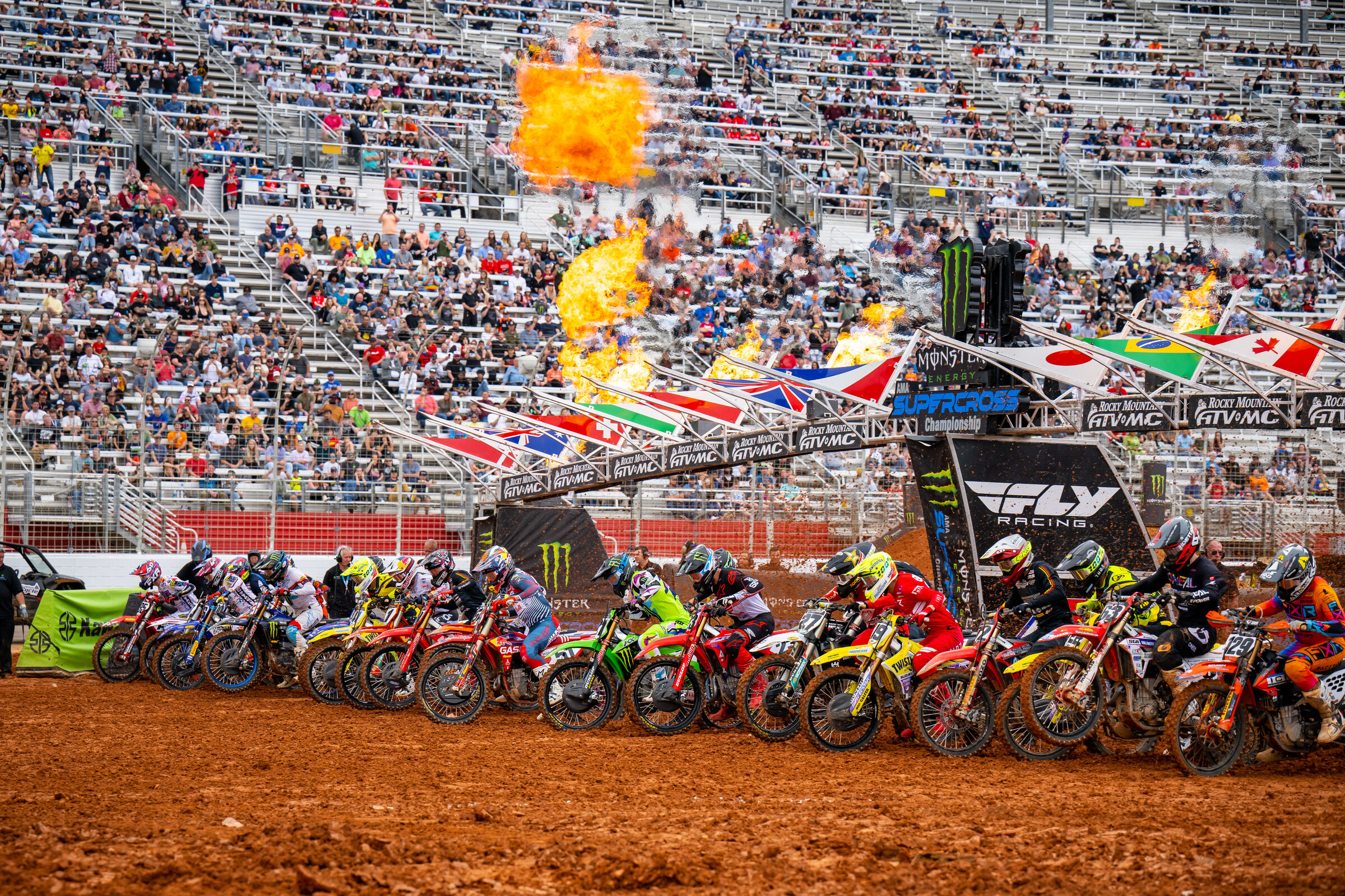 Atlanta Supercross is a Day Race, Here is the Schedule
