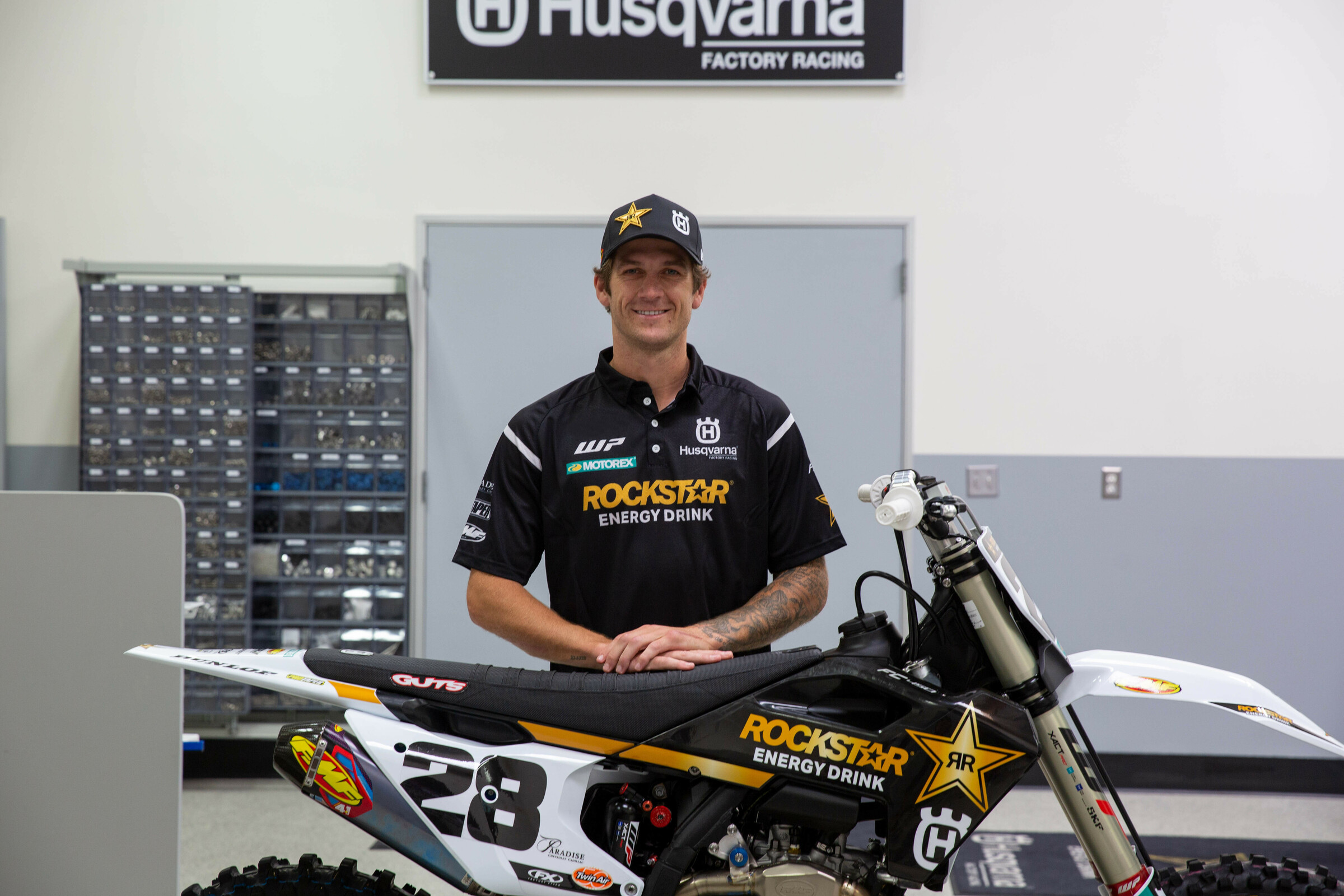 Craig has a two-year deal with Rockstar Energy Husqvarna Factory Racing.