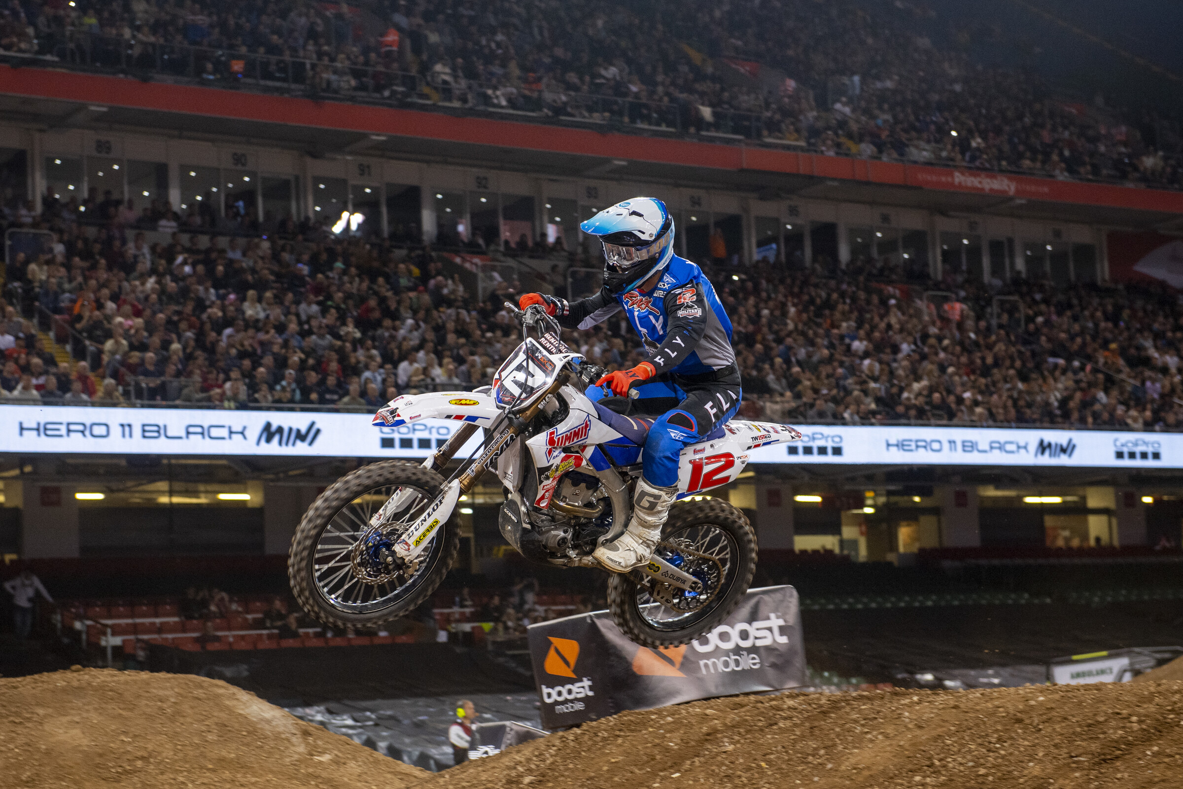 Shane McElrath with his RWR graphics and red numbers.