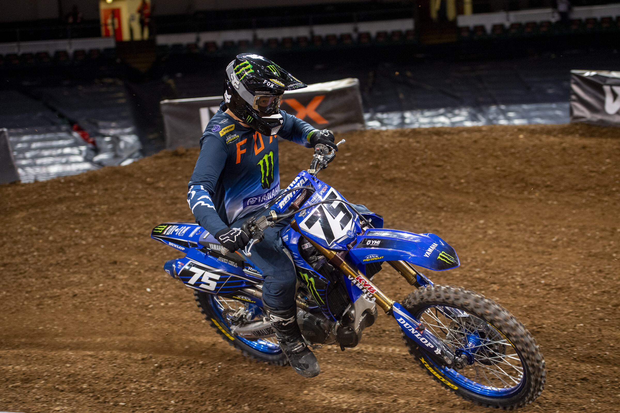 Behind Roczen, Friese and Brayton in points sits Josh Hill.