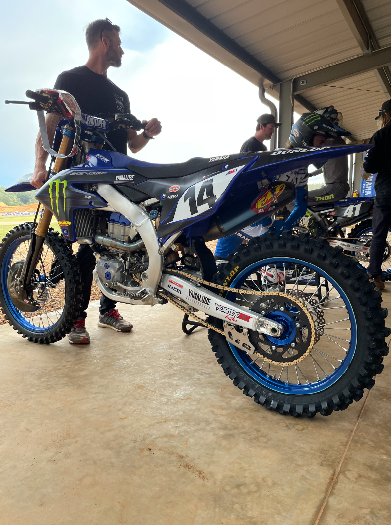 Dylan Ferrandis' 2023 Yamaha YZ450F.