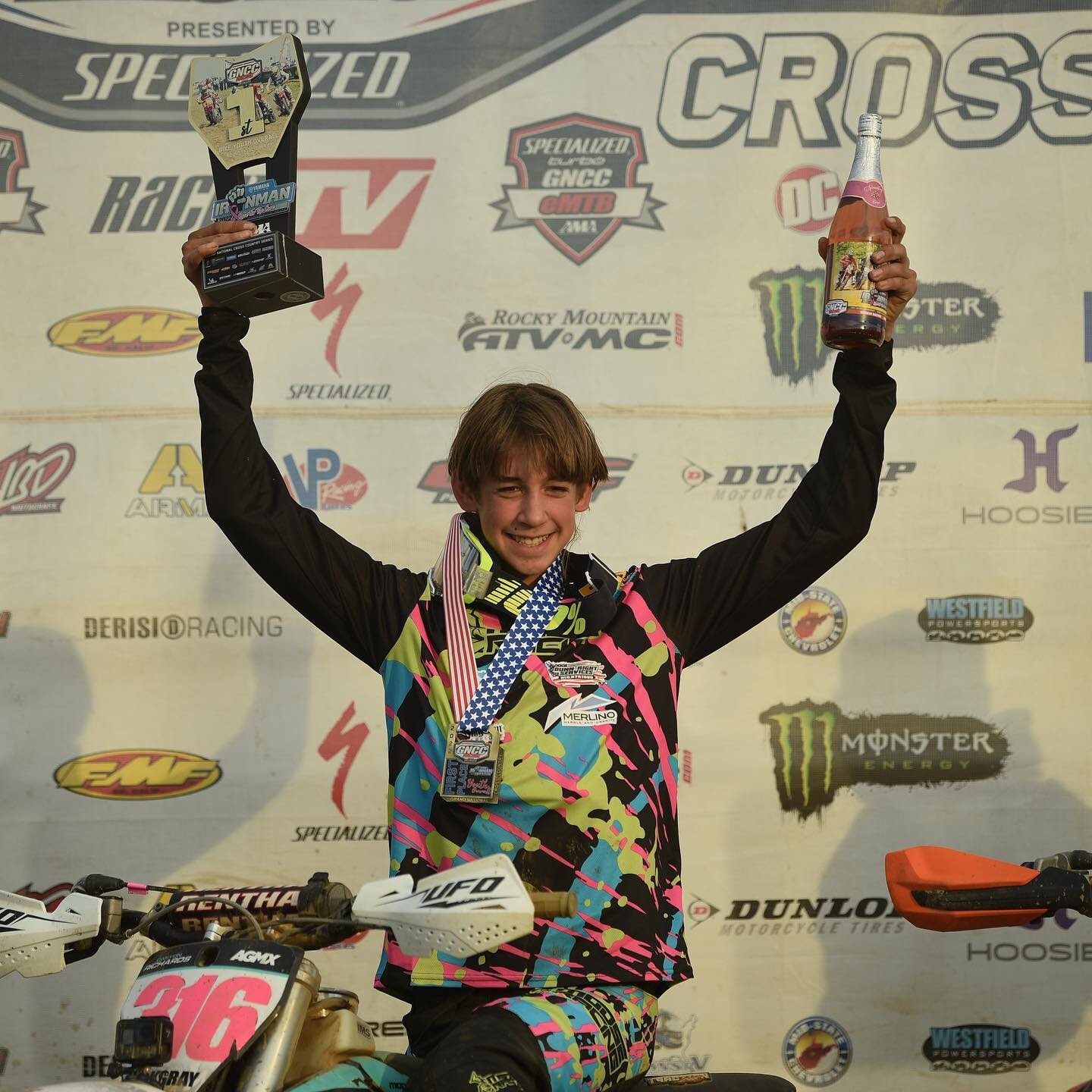 Canyon Richards earned the Youth Overall win on Saturday evening.