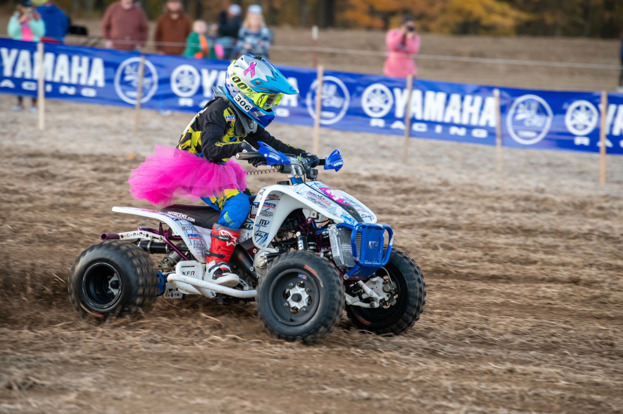 Racers and fans broke out their 