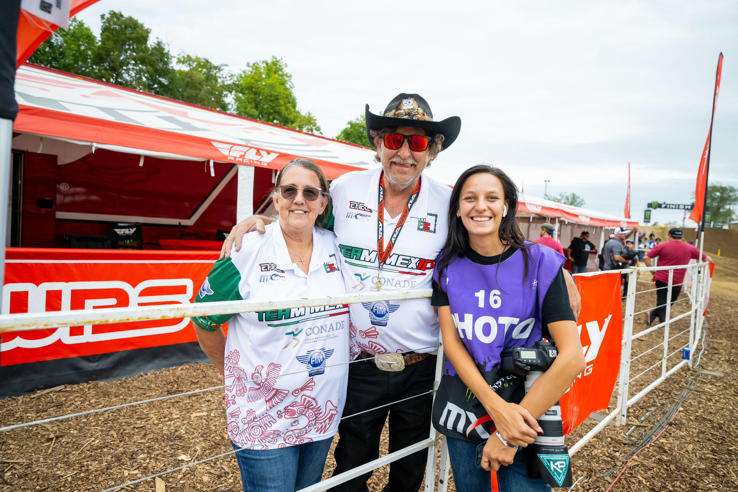 Mr. and Mrs. Ted Parks and  photographer Keyona Keeven.