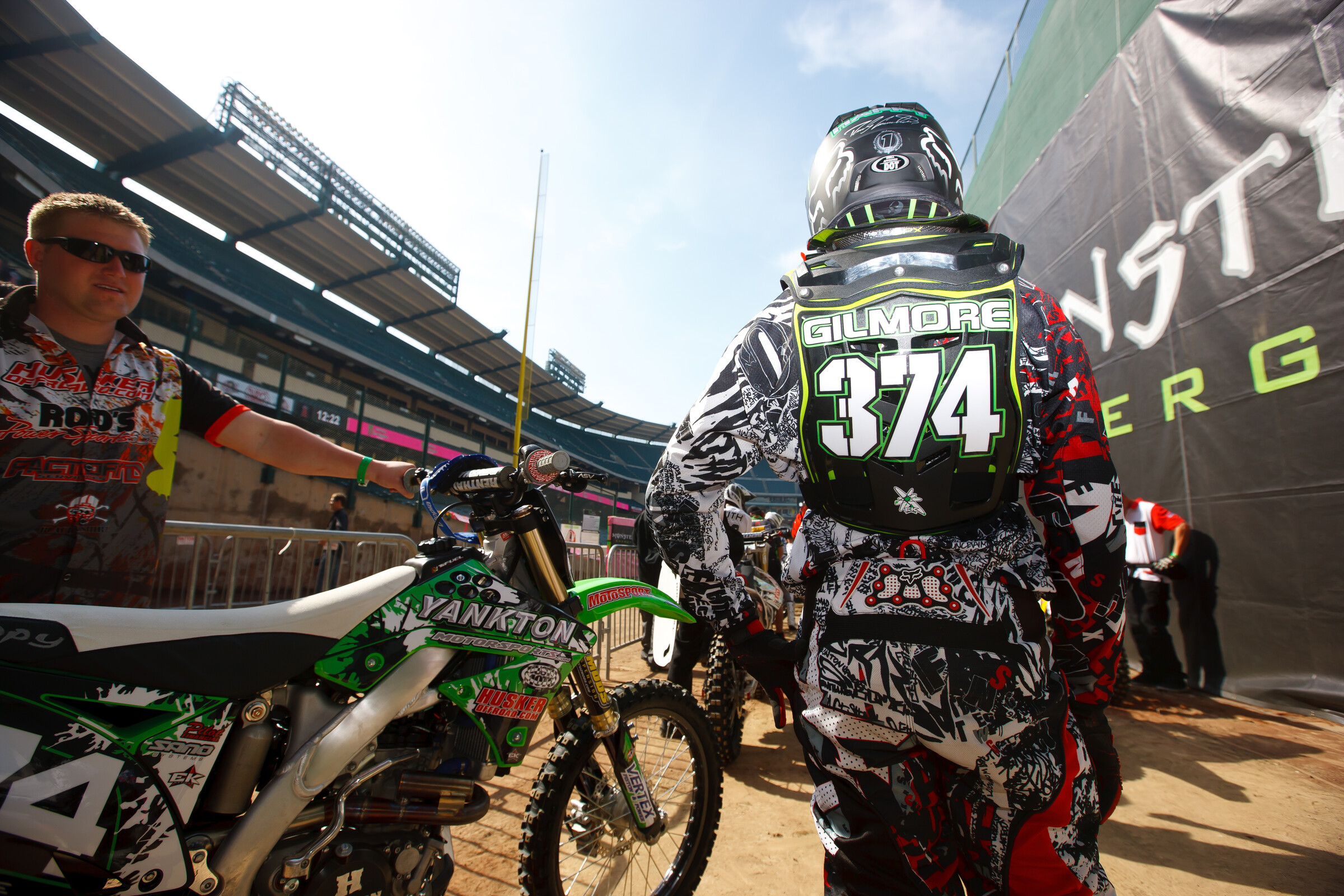 Cody Gilmore raced professional motocross and supercross from 2004 to 2017.