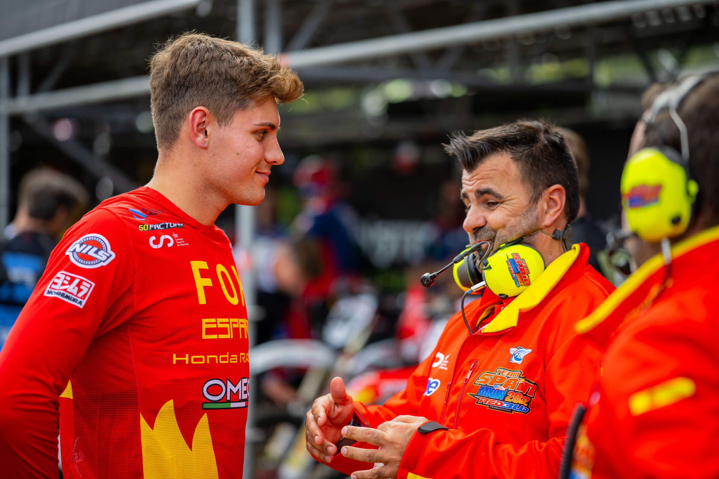 Fernandez at the MXoN on Saturday.