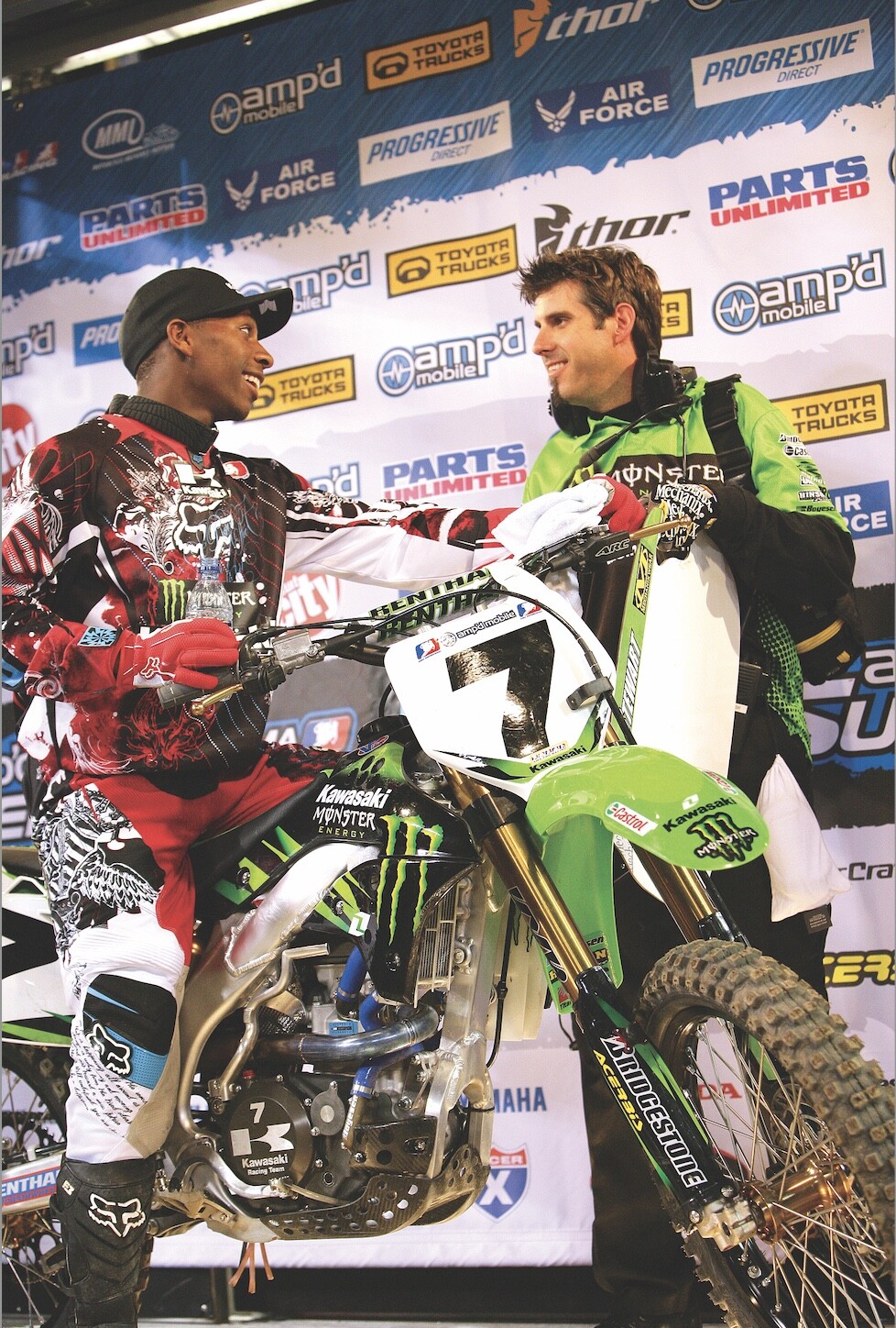 James Stewart with Jeremy Albrecht.