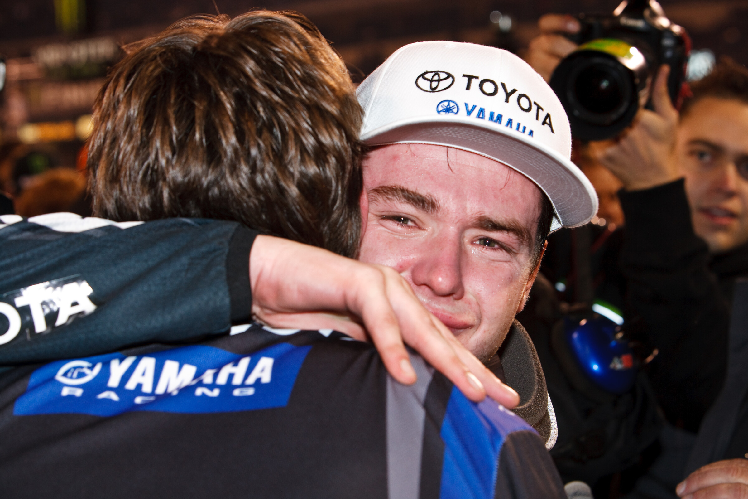 Josh Grant scored the first win for the team in 2009 at the Anaheim 1 opener.