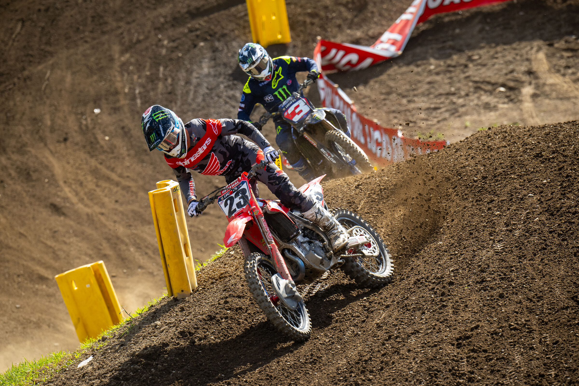 Sexton and Tomac at Unadilla.