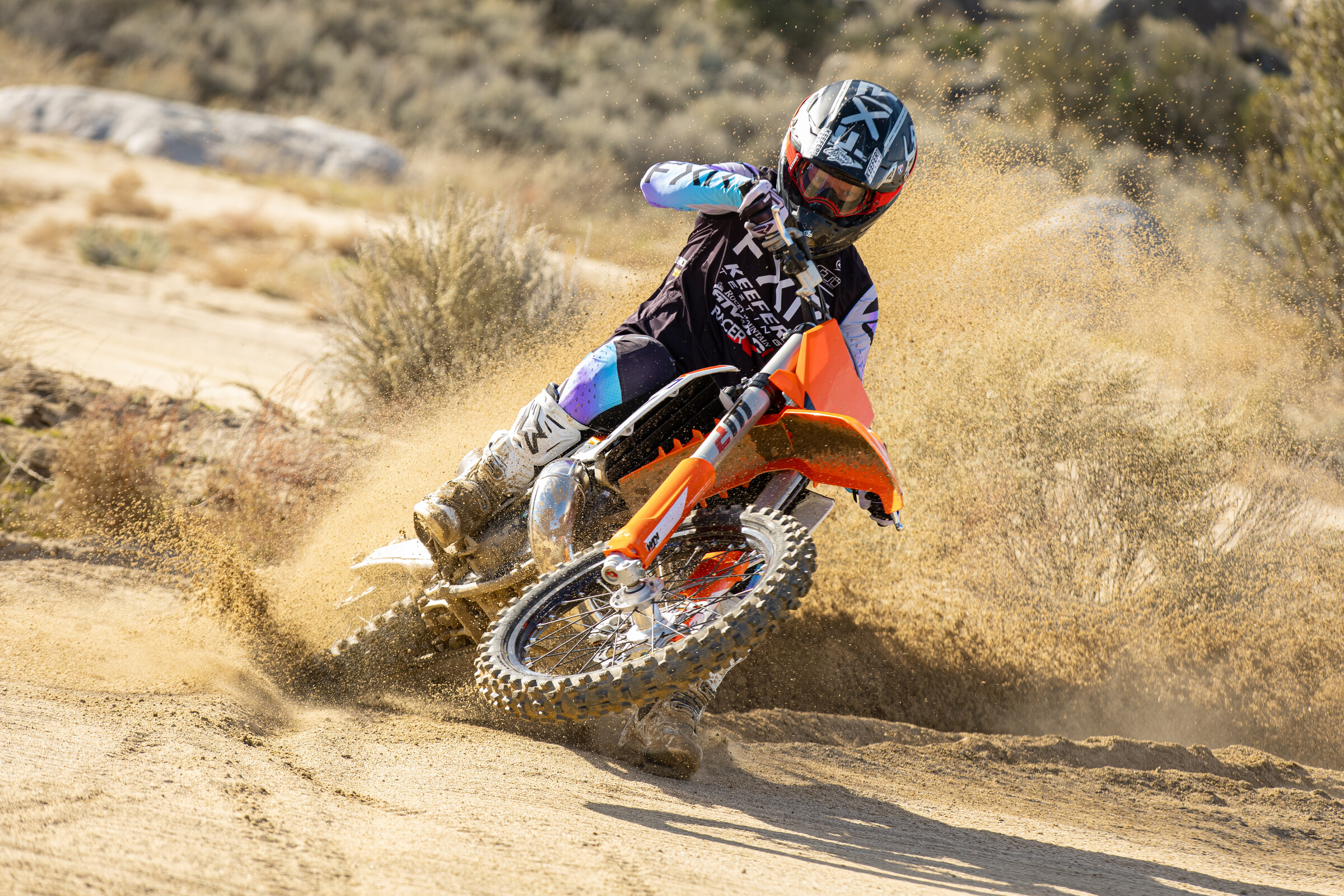 Kris Keefer Breaks Down Fuel Injected 2023 KTM 300 SX Two-Stroke - Racer X