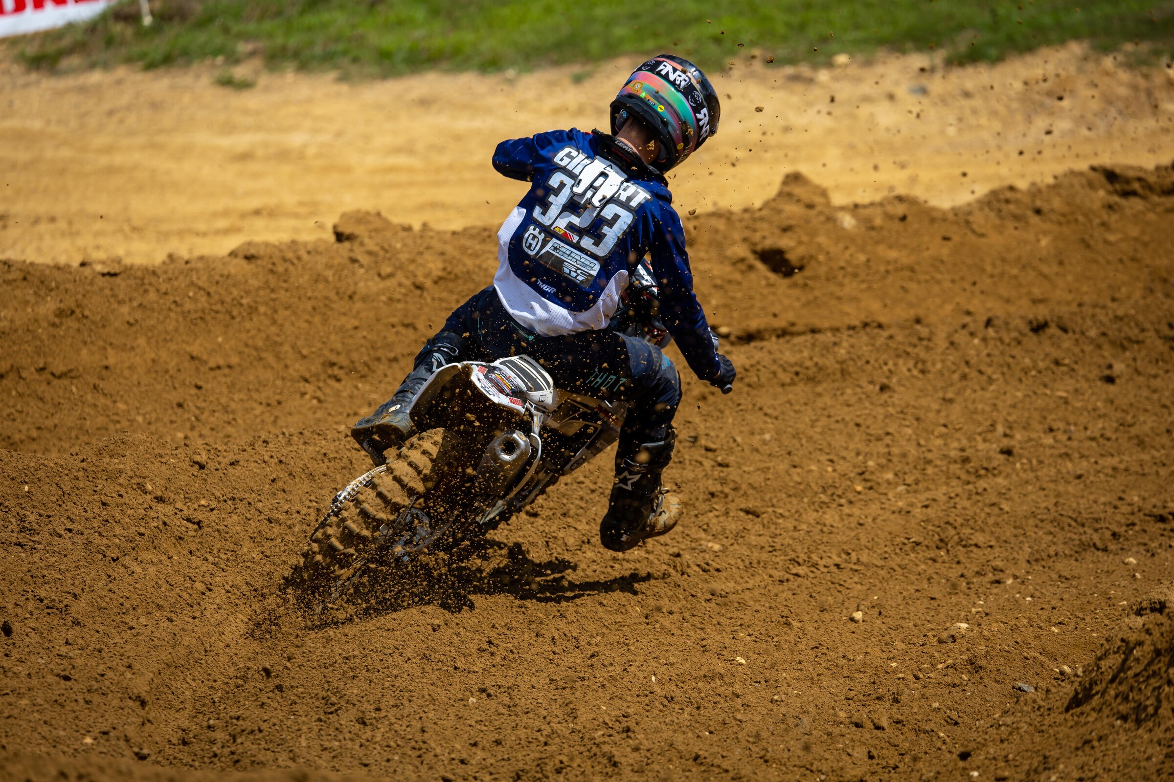 Josh Gilbert racing the 2022 Budds Creek National.