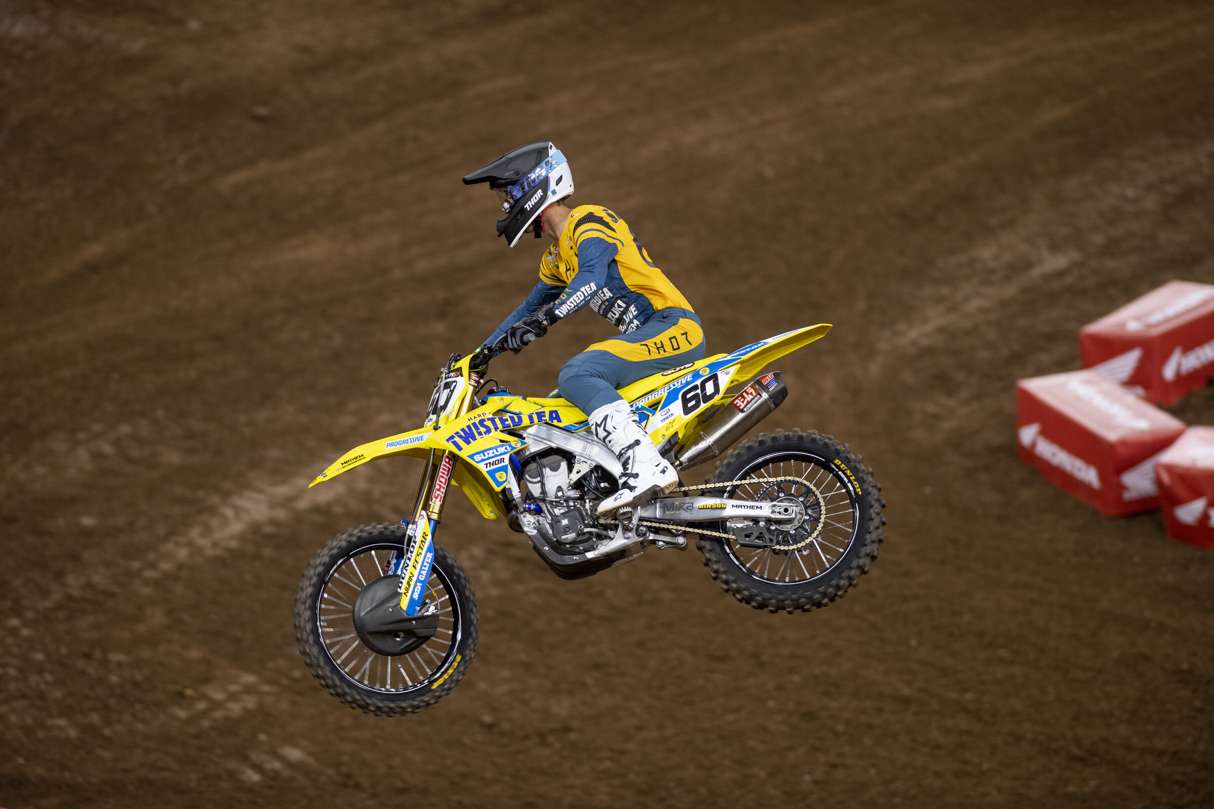 Starling at the Cardiff FIM World Supercross Championship round earlier this fall.