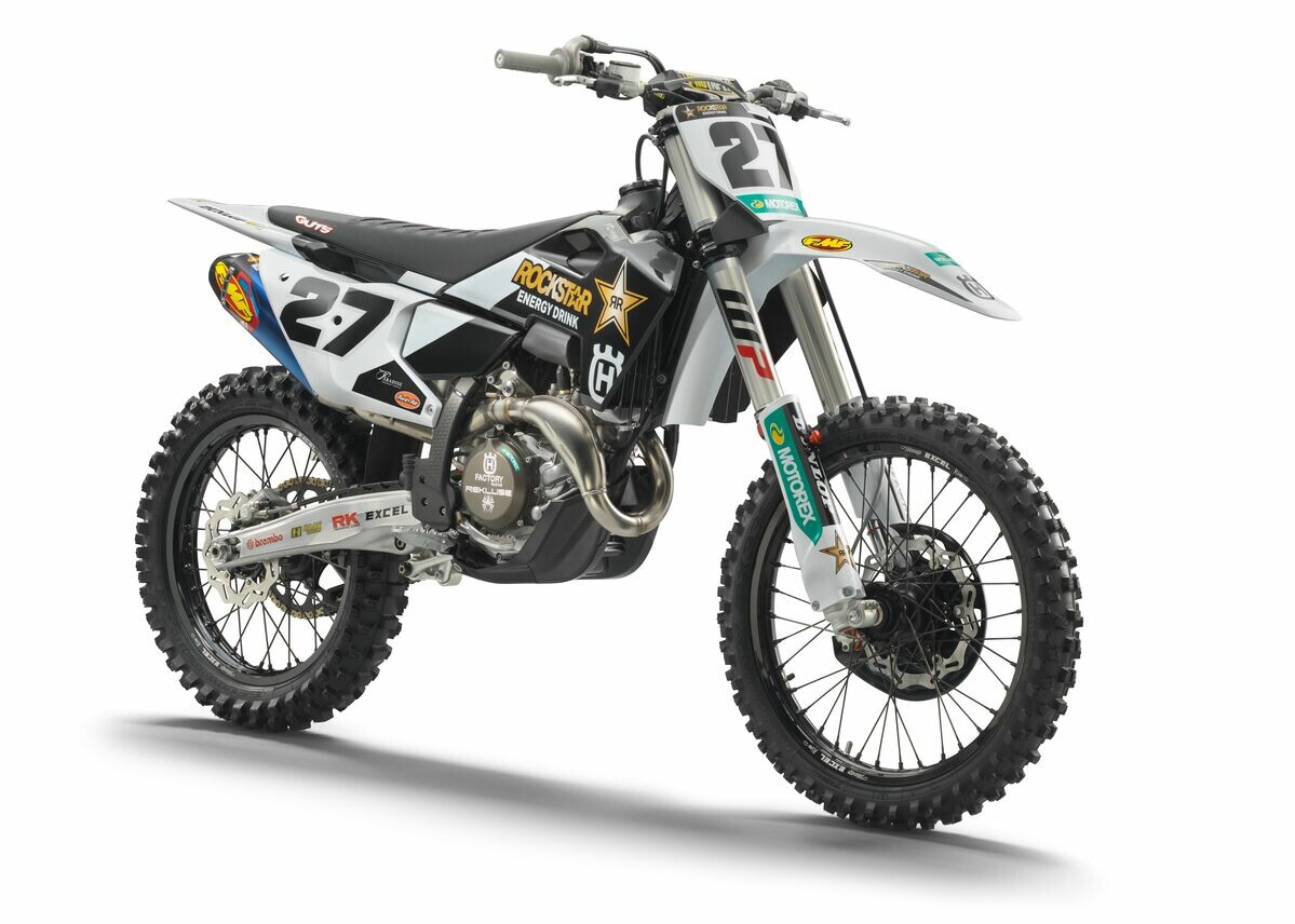 Husqvarna Releases 2023 FC 450 Rockstar Edition Racer X