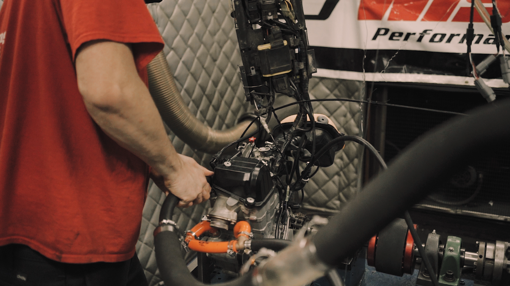 Compiling data on OEM parts is critical for benchmark testing when developing a new piston. This includes running data on the engine dyno, in addition to precise measurements in the lab.