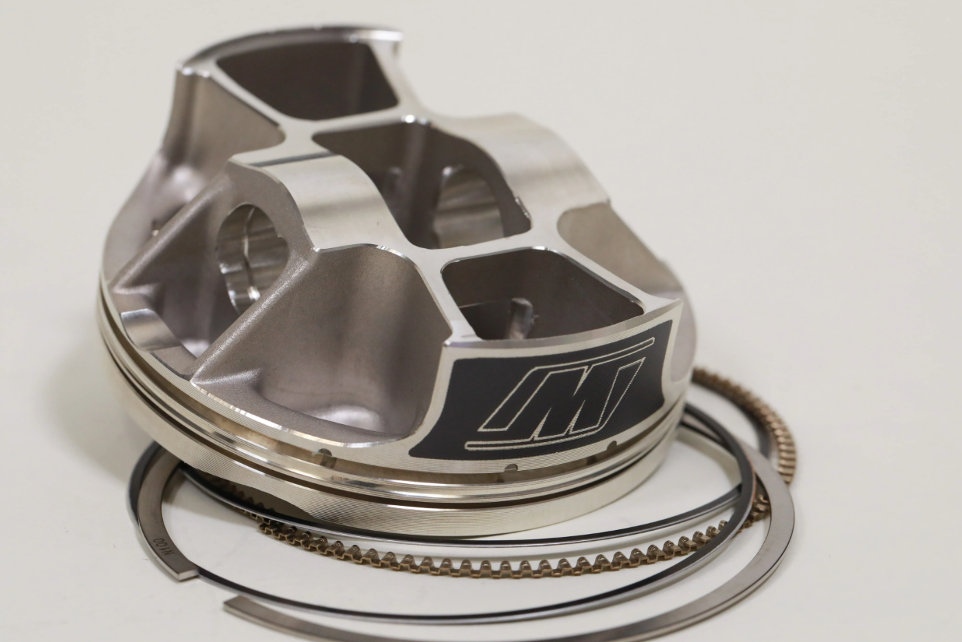 Checking critical dimensions through the manufacturing process helps ensure the pistons are following the design to a T every step of the way.