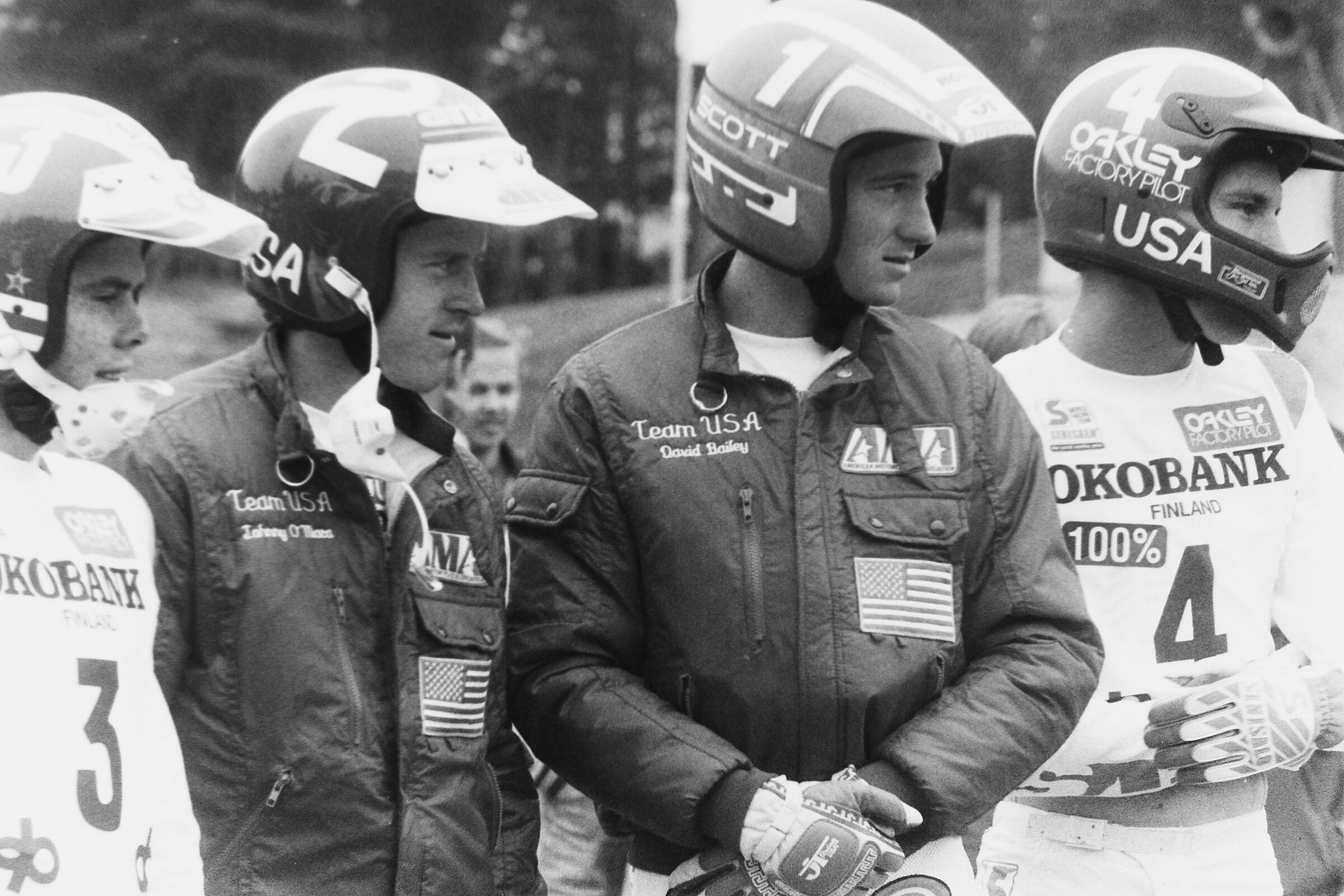 Team USA in Sweden in 1984.