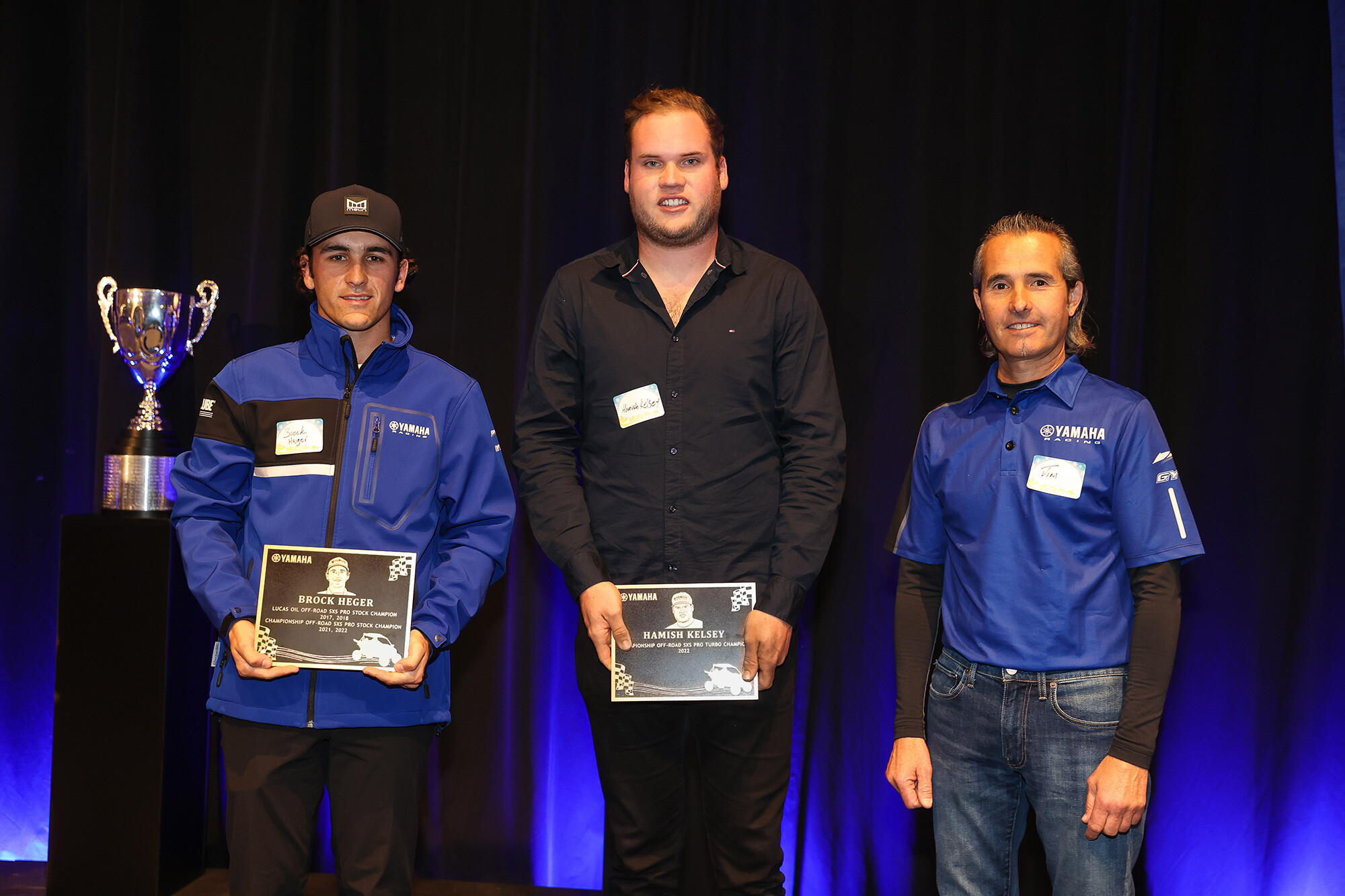 Brock Heger and Hamish Kelsey