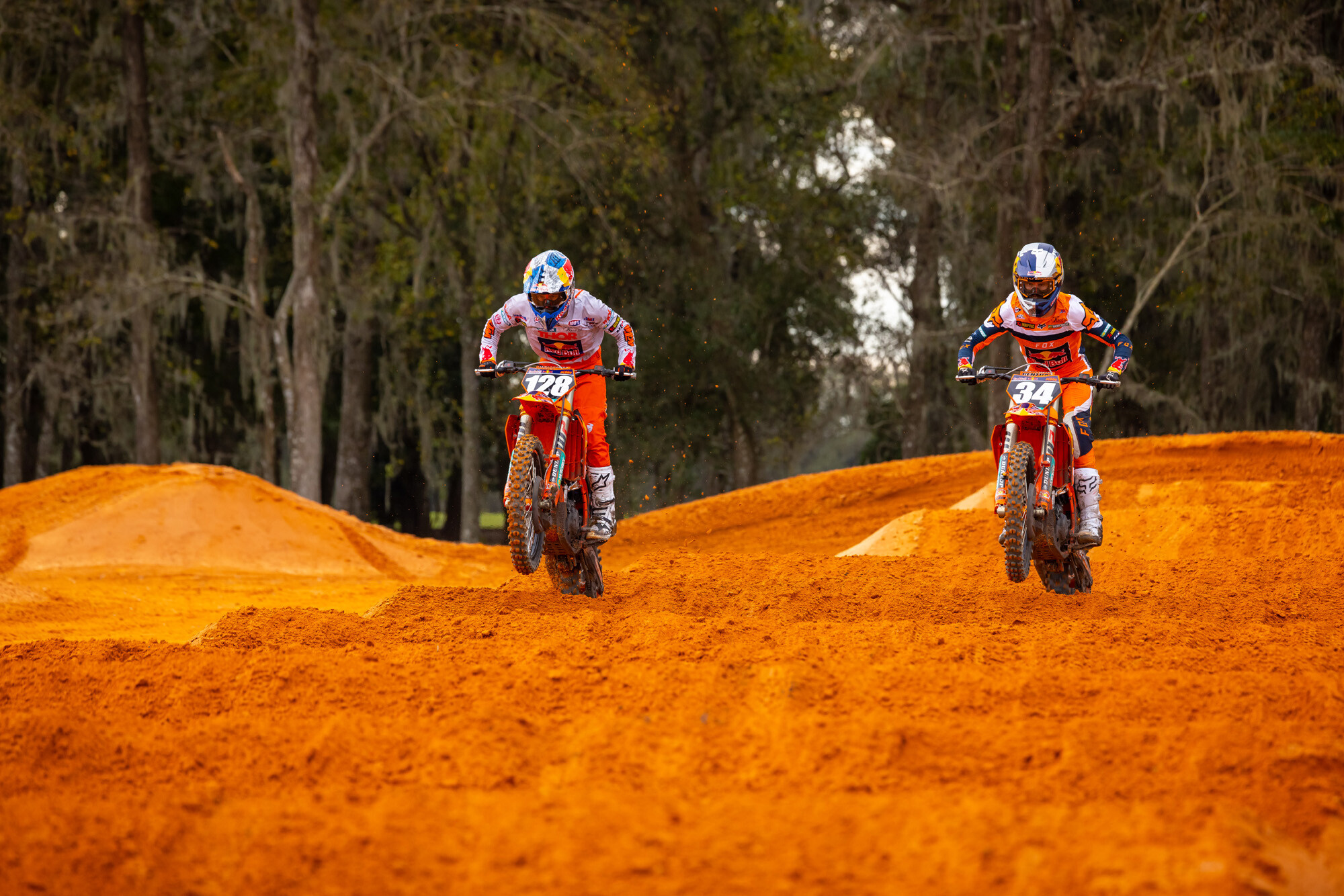 #128 Tom Vialle and #34 Max Vohland