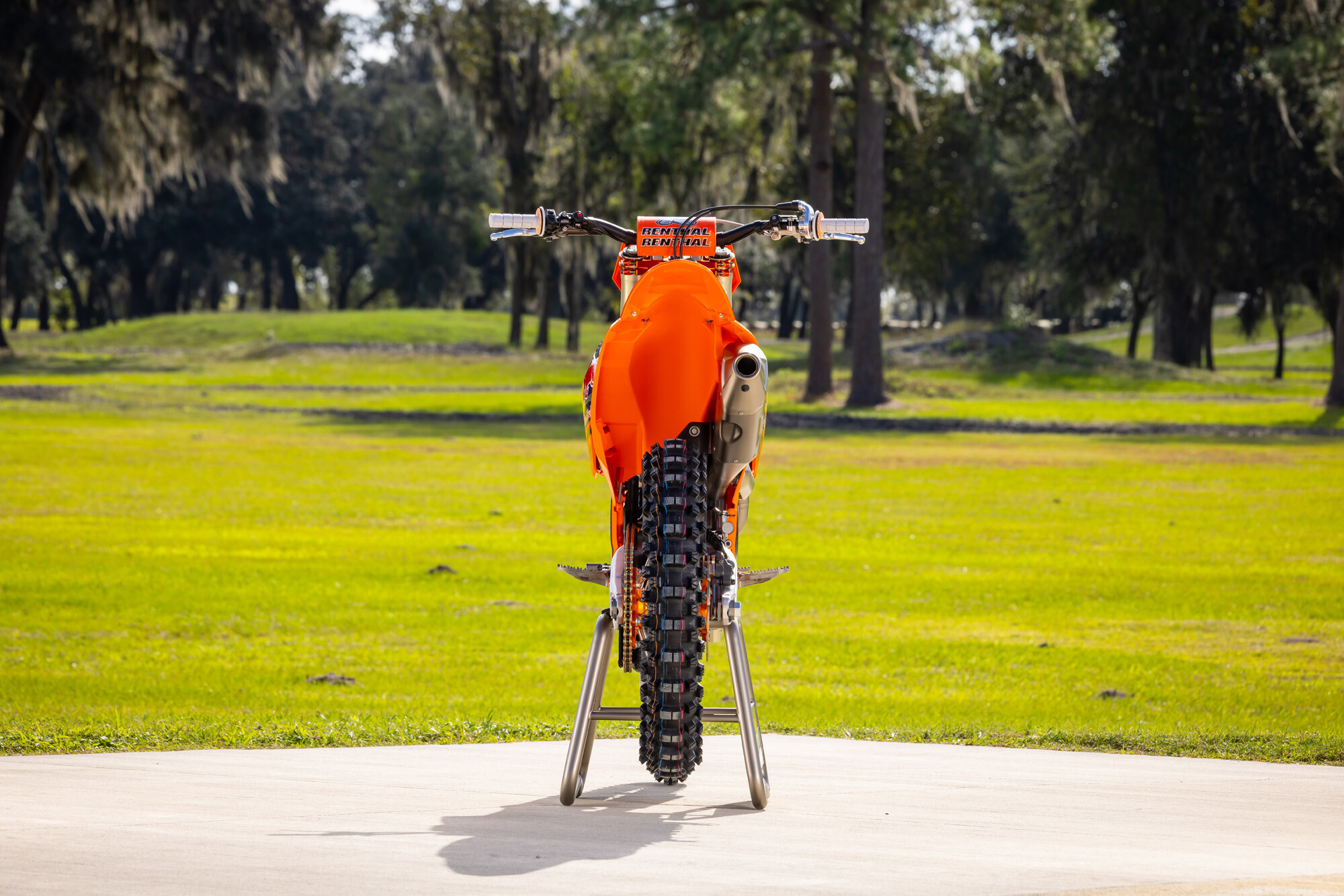 #34 Max Vohland's 2023 KTM 250 SX-F race machine.