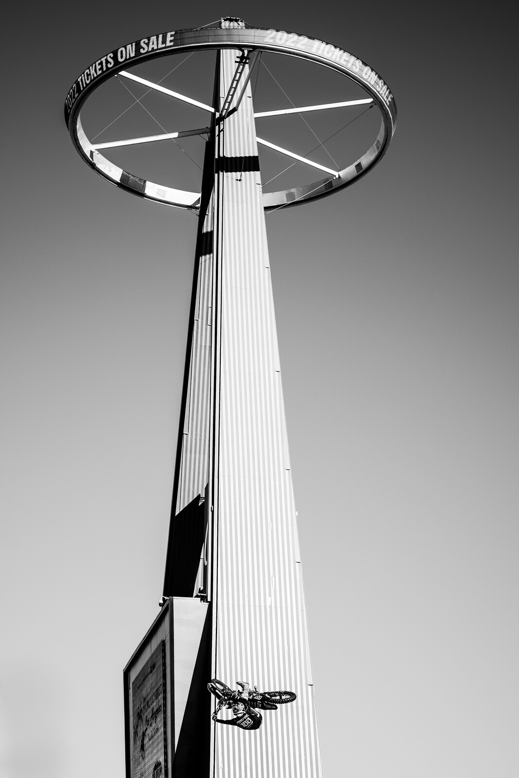 Tyler Bereman at Angel Stadium.
