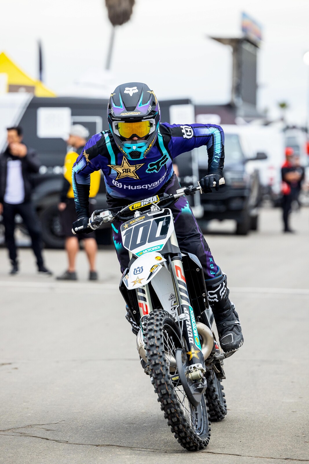 Josh Hansen at the Red Bull Straight Rhythm.