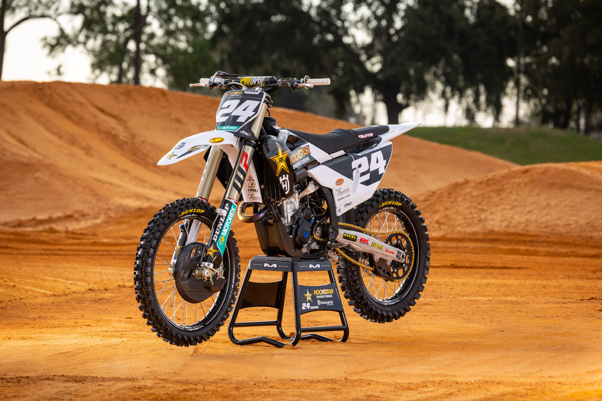 #24 RJ Hampshire's 2023 Husqvarna FC 250