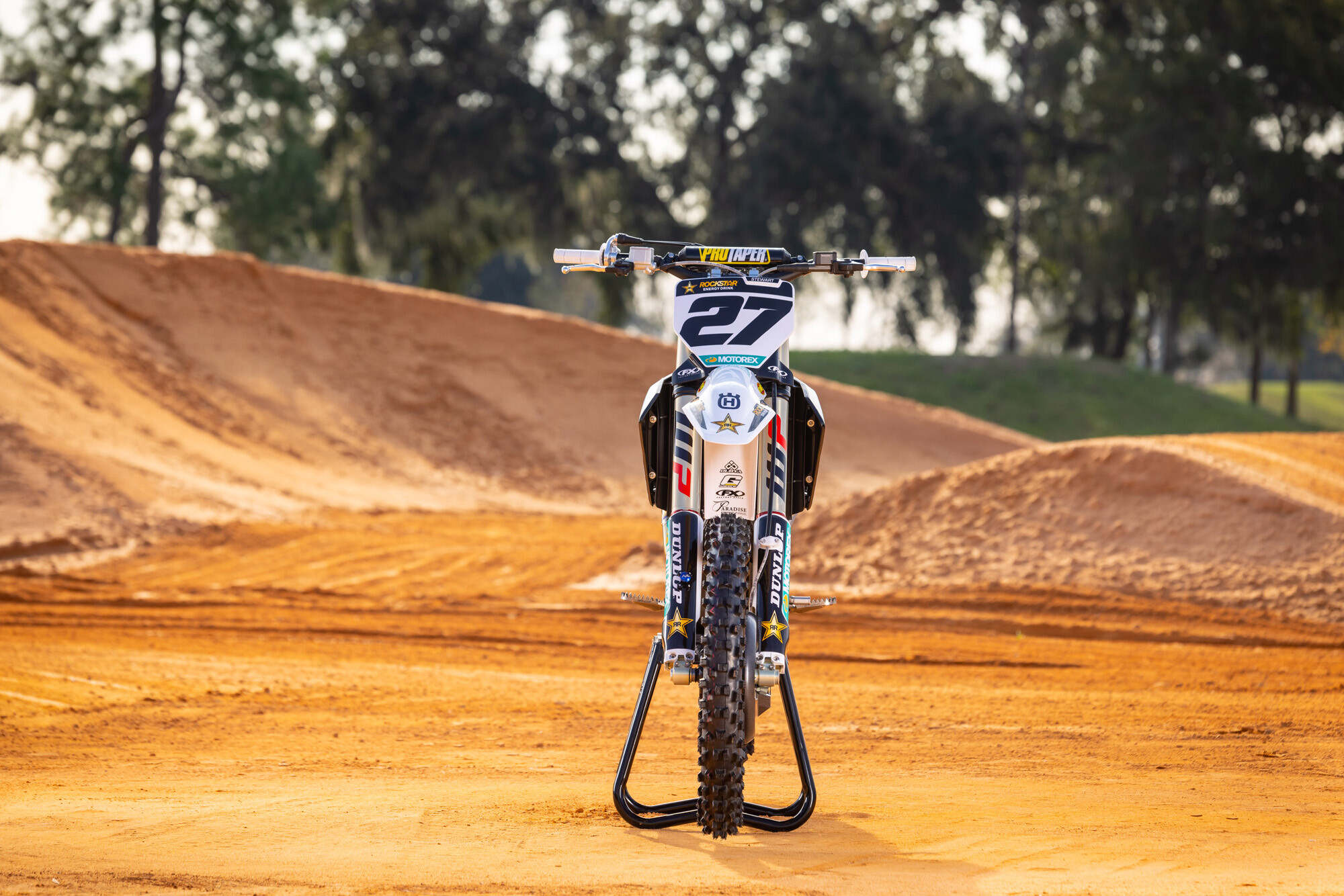 #27 Malcolm Stewart's 2023 Husqvarna FC 450