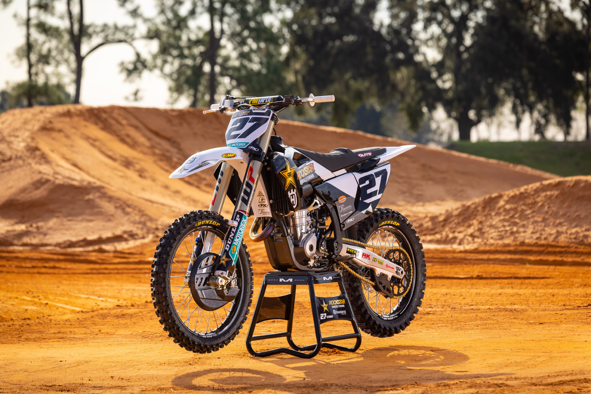 #27 Malcolm Stewart's 2023 Husqvarna FC 450