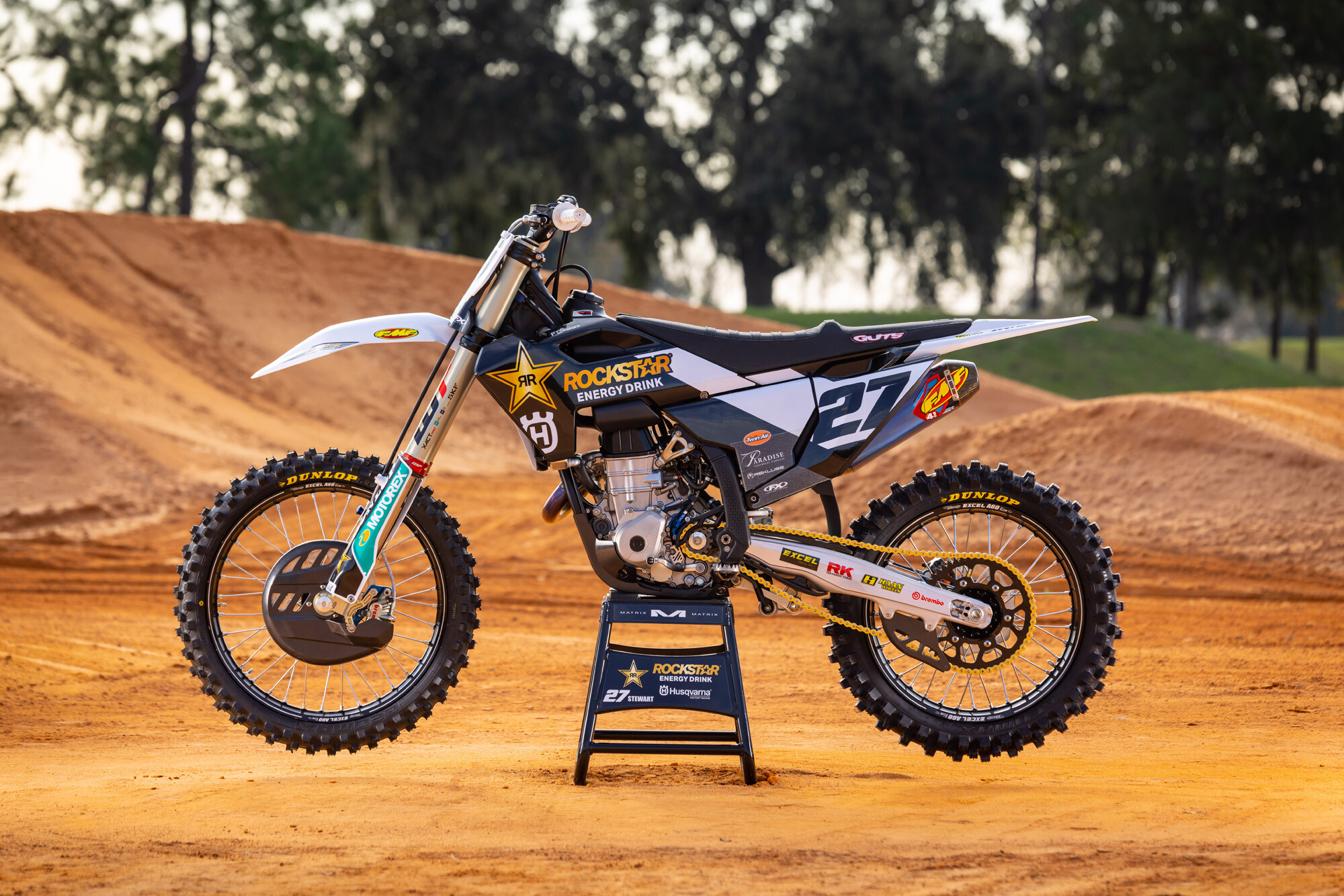 #27 Malcolm Stewart's 2023 Husqvarna FC 450