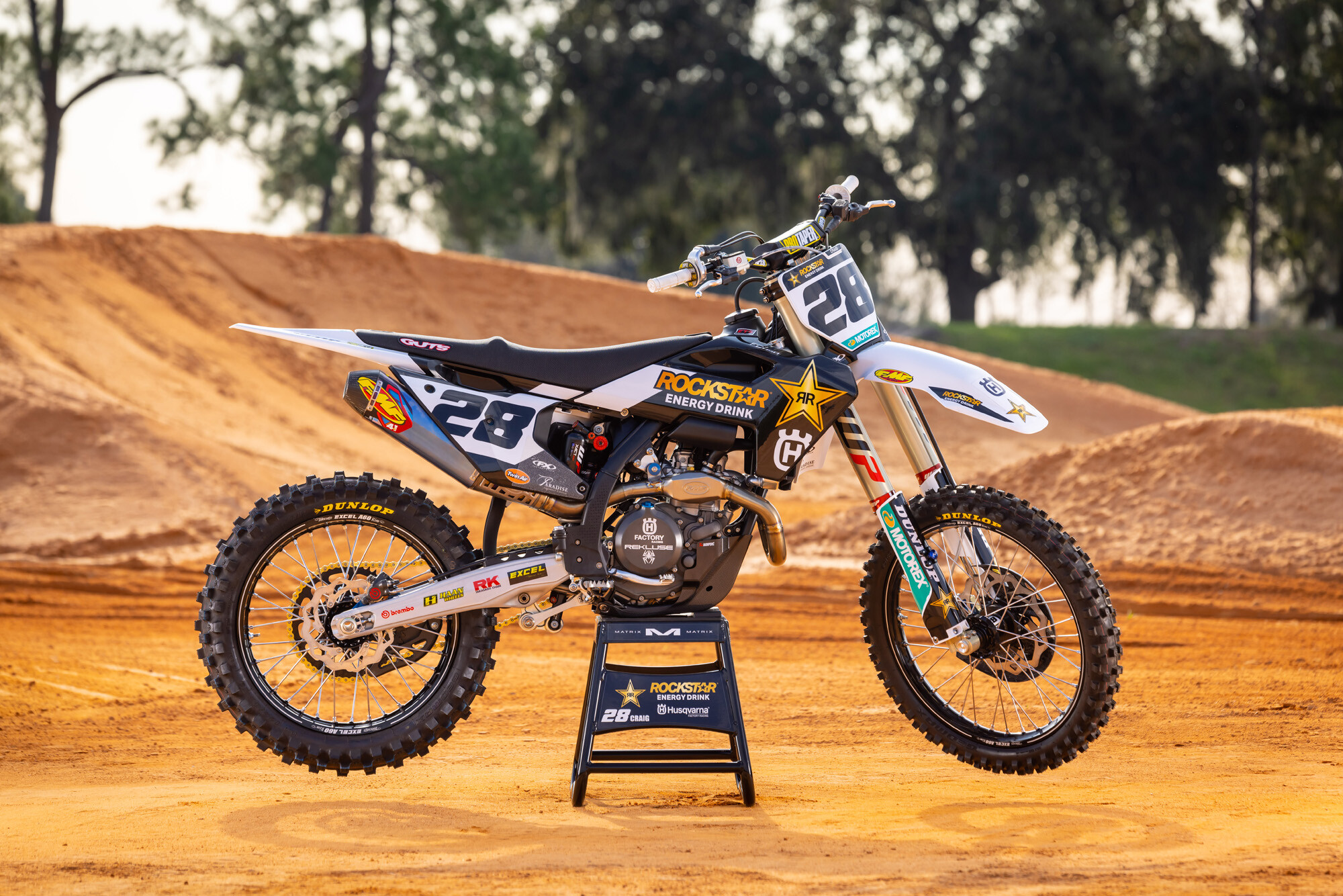#28 Christian Craig's 2023 Husqvarna FC 450