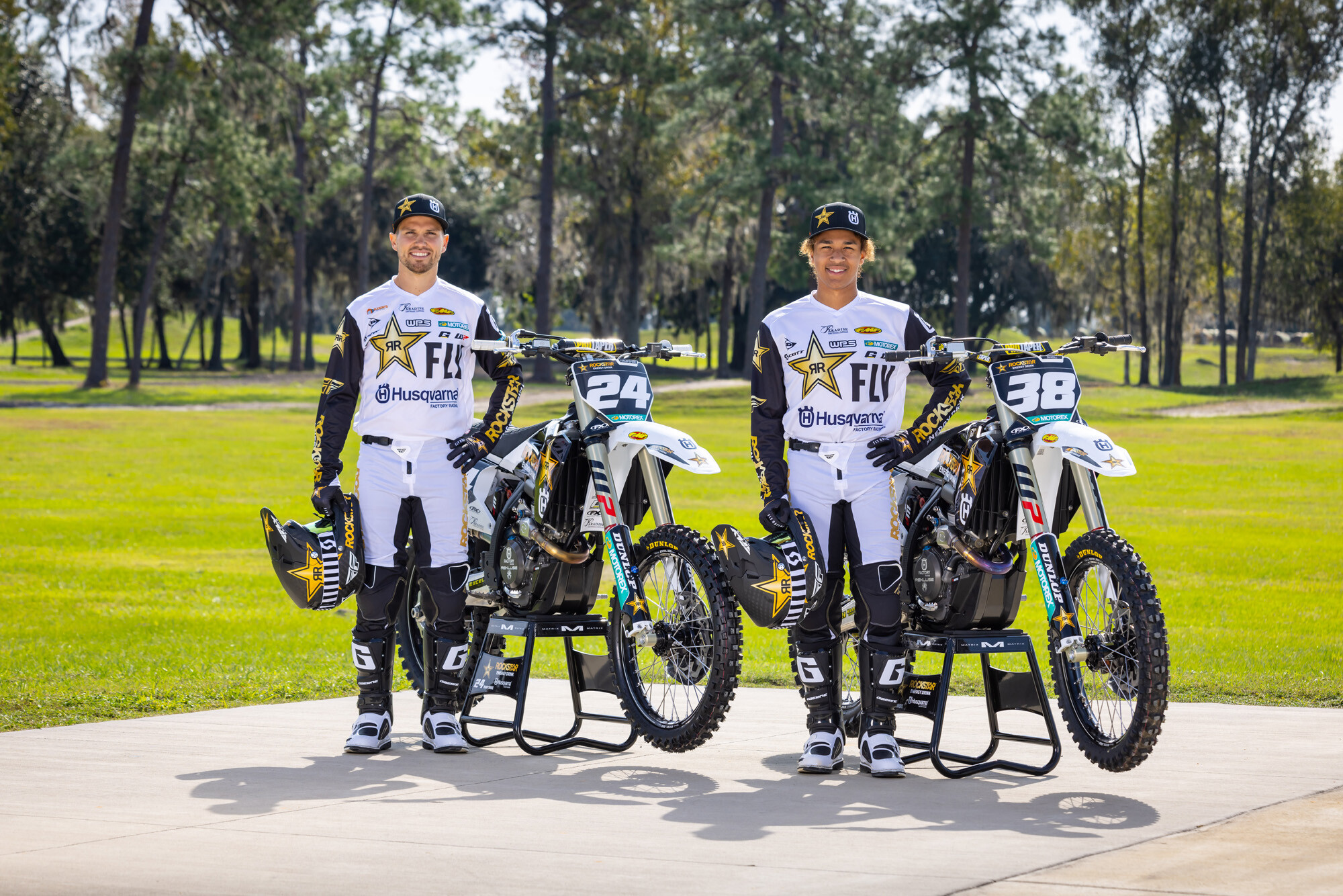 #24 RJ Hampshire and #38 Jalek Swoll