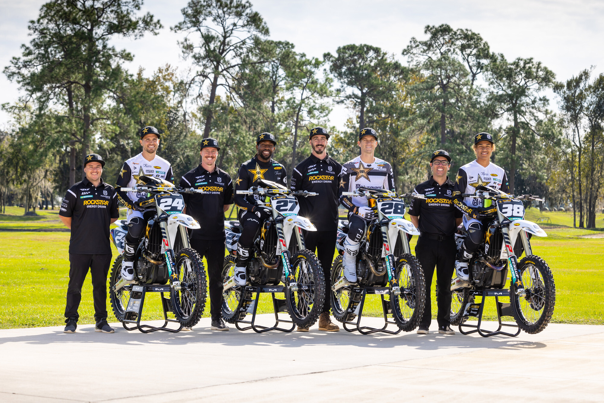 2023 Rockstar Energy Husqvarna team