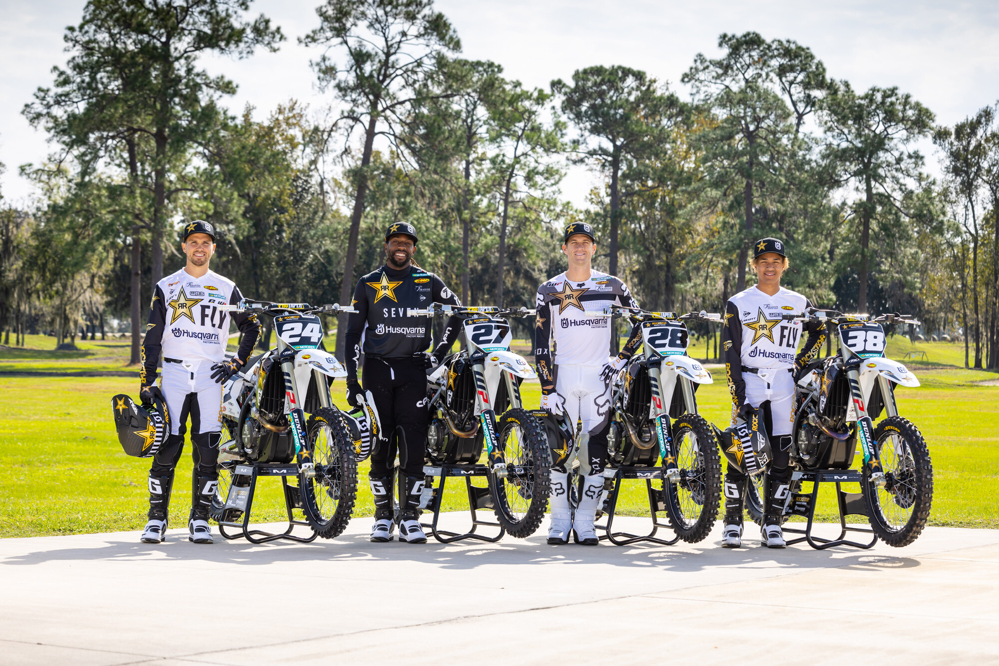 2023 Rockstar Energy Husqvarna team