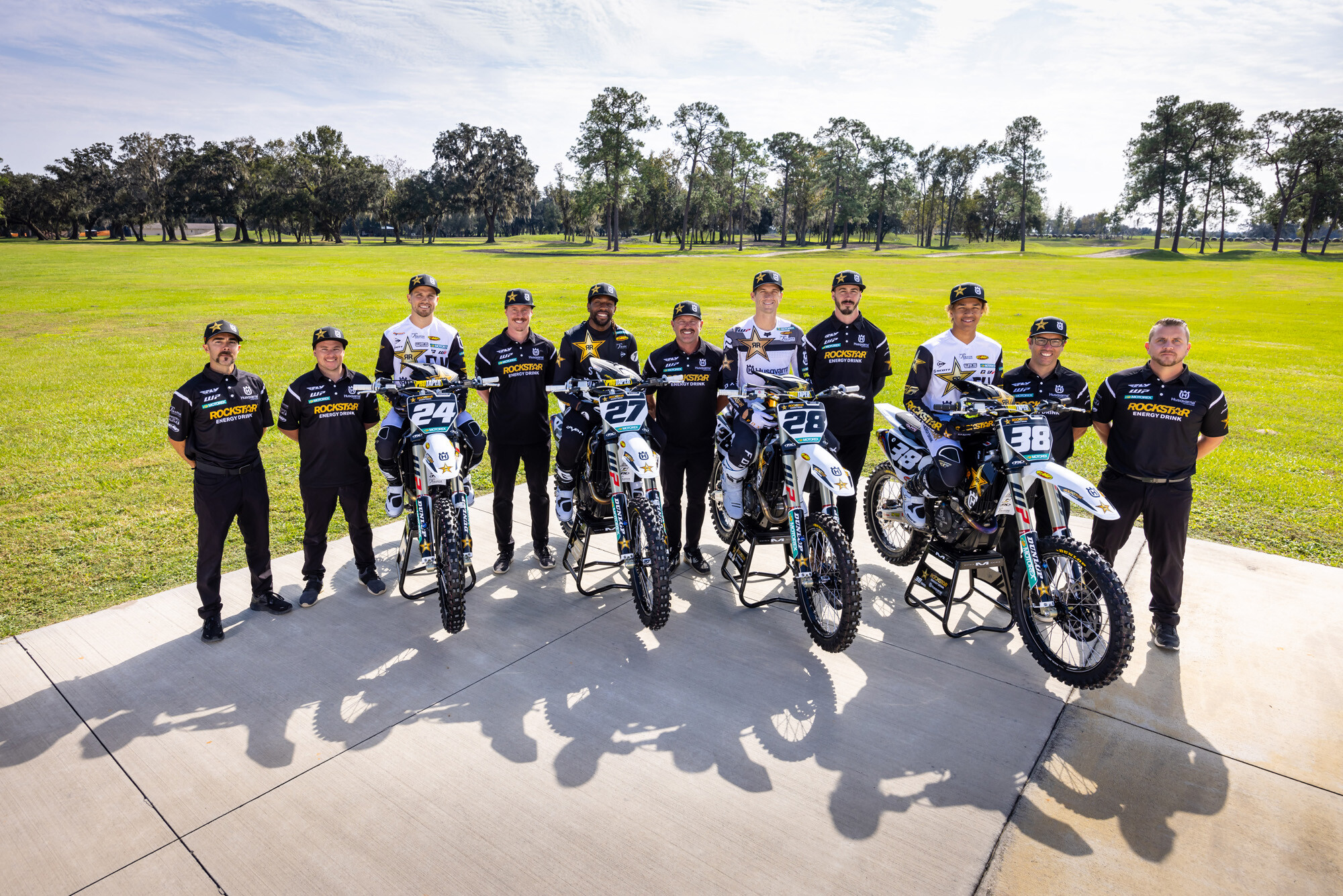 2023 Rockstar Energy Husqvarna team