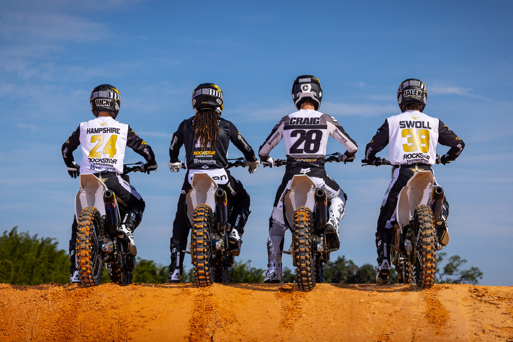 2023 Rockstar Energy Husqvarna team