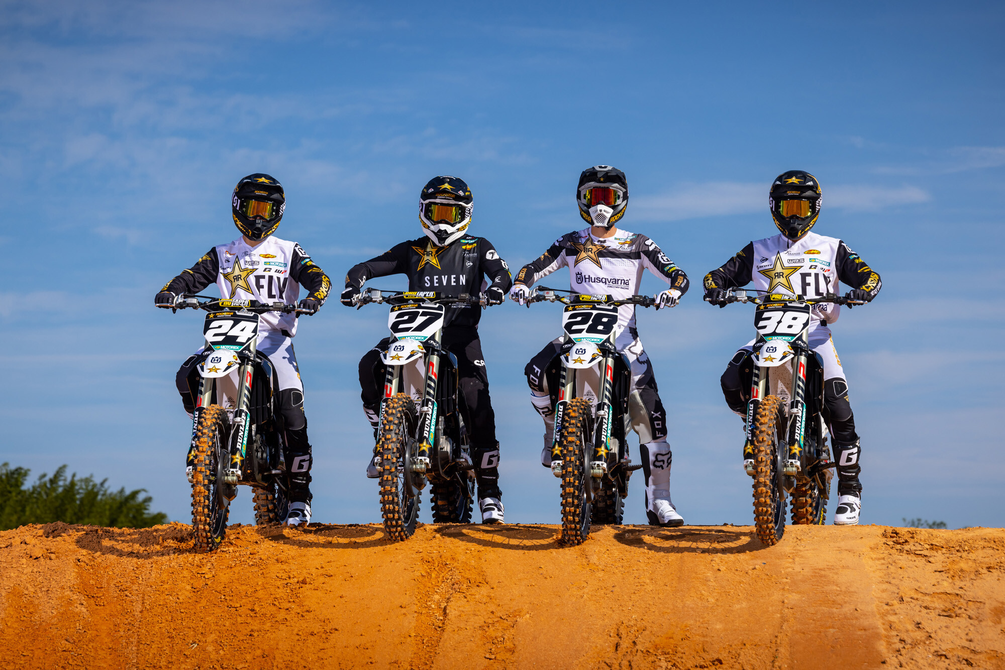 2023 Rockstar Energy Husqvarna team