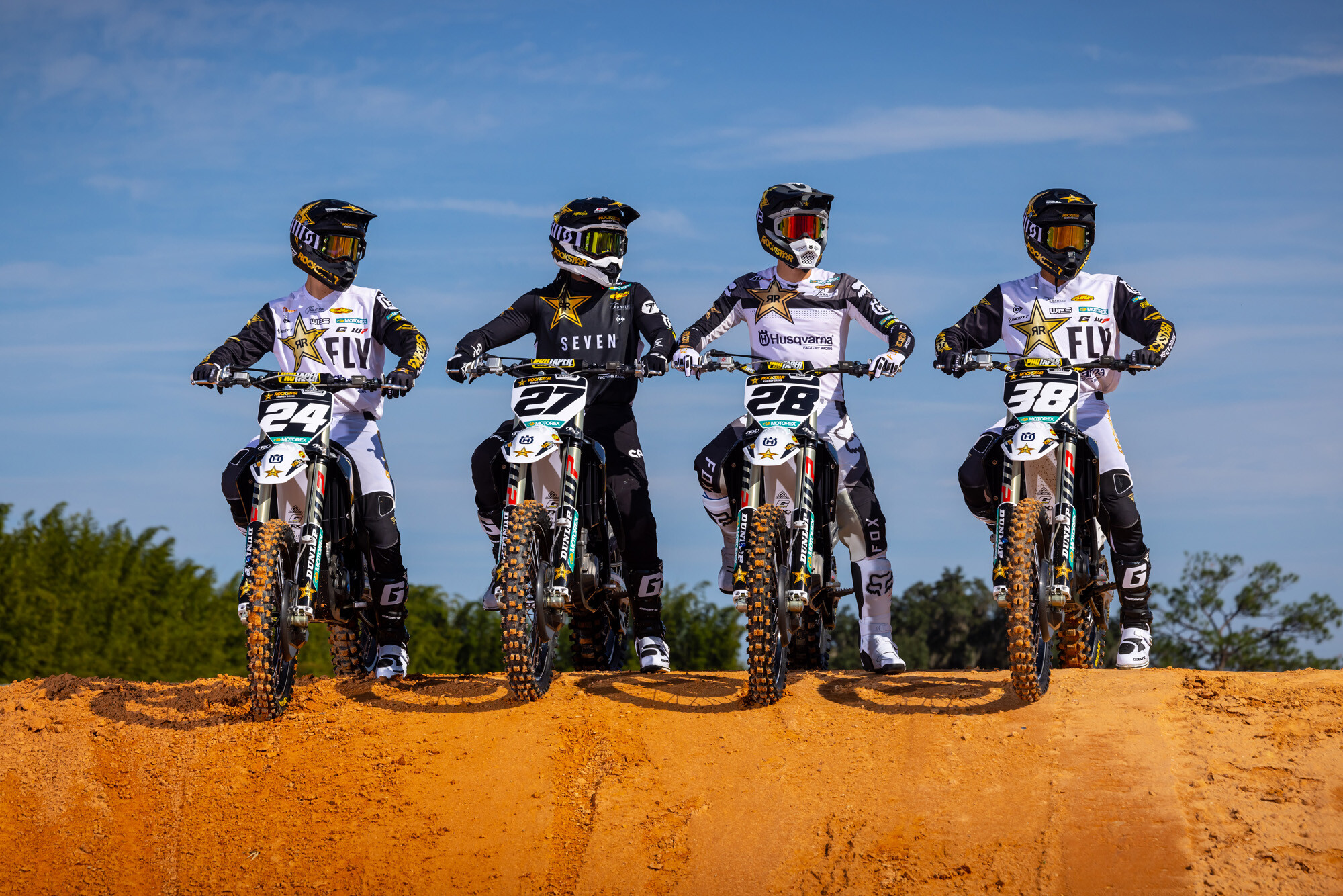 2023 Rockstar Energy Husqvarna team
