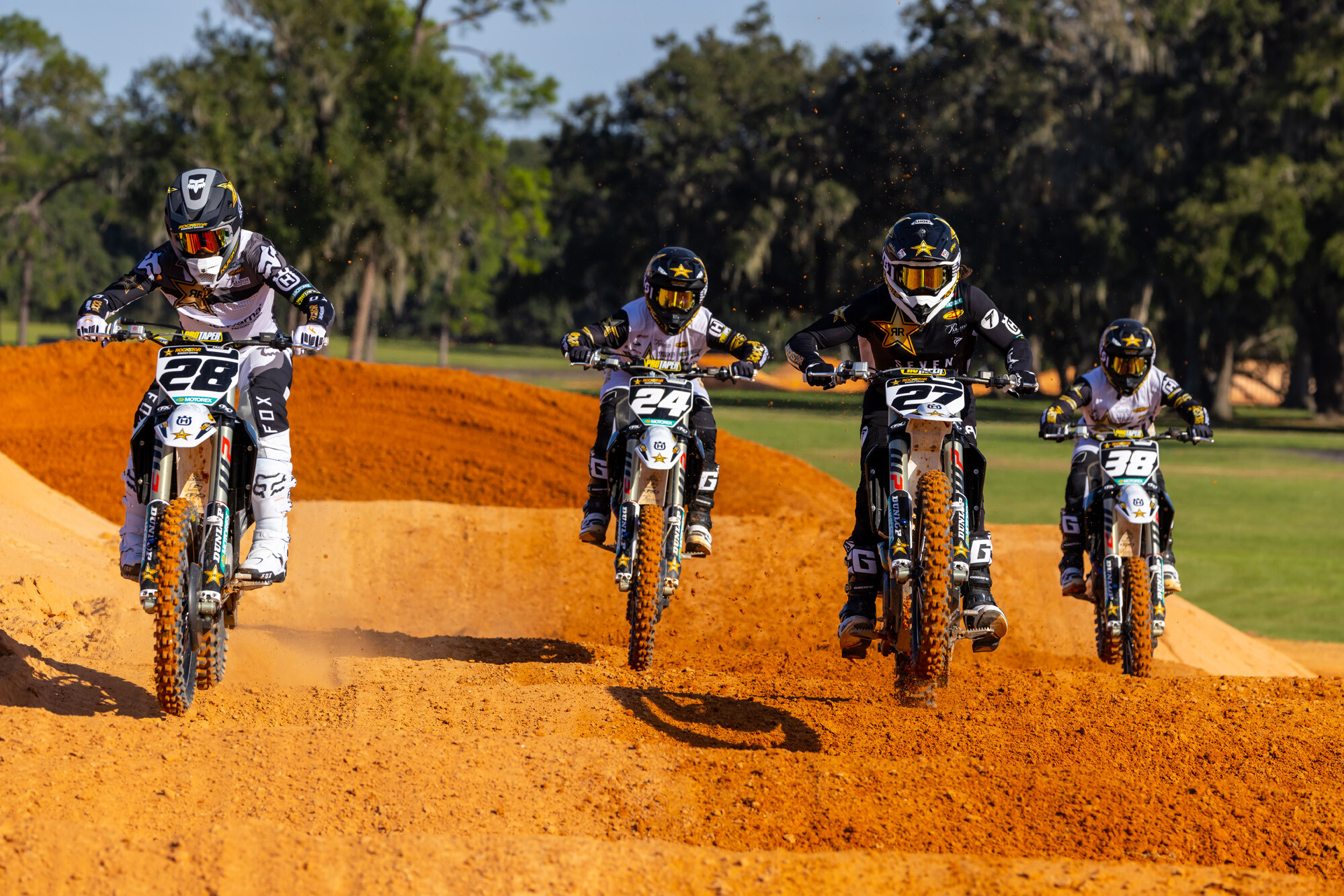 2023 Rockstar Energy Husqvarna team