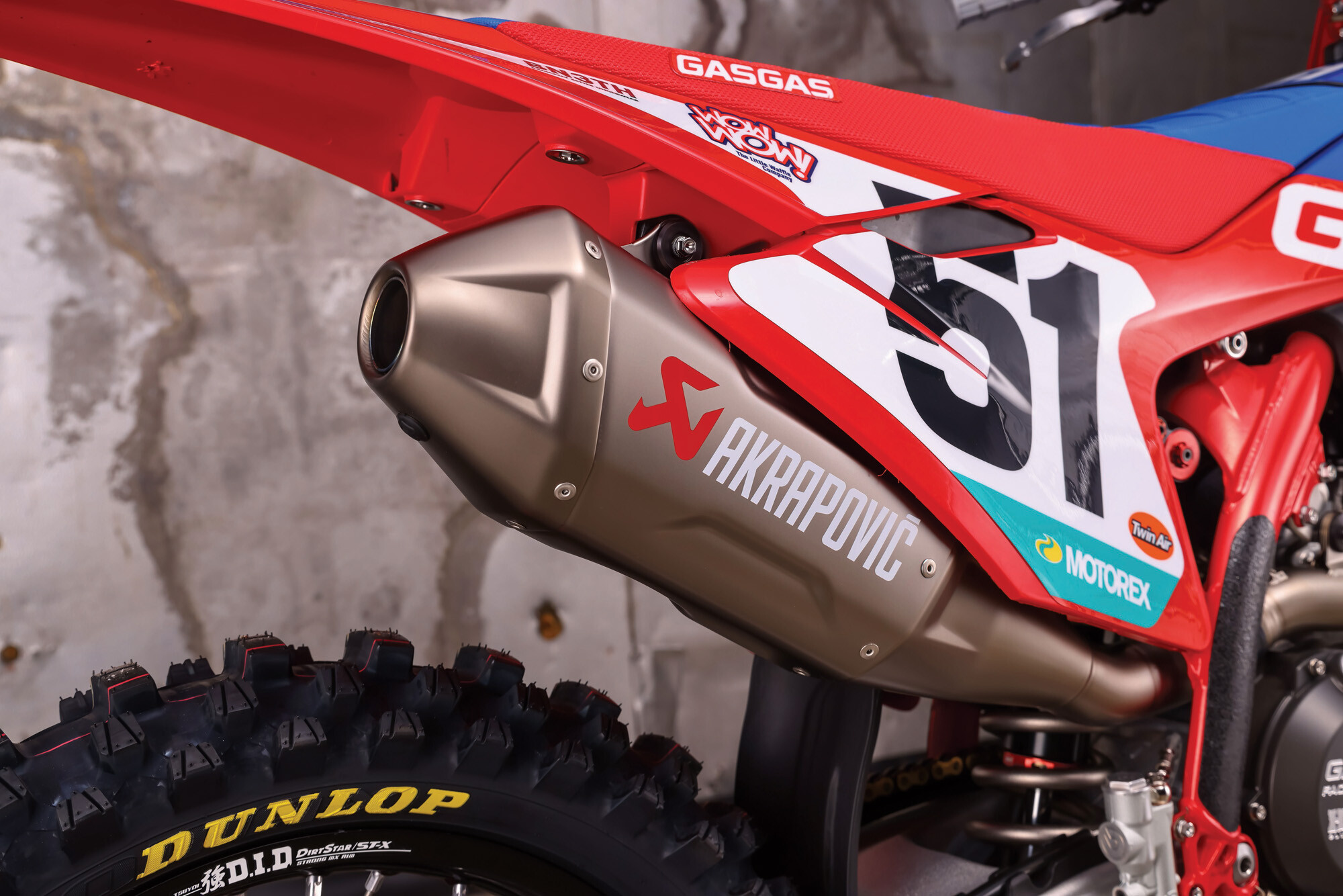 #51 Justin Barcia's GasGas MC 450F