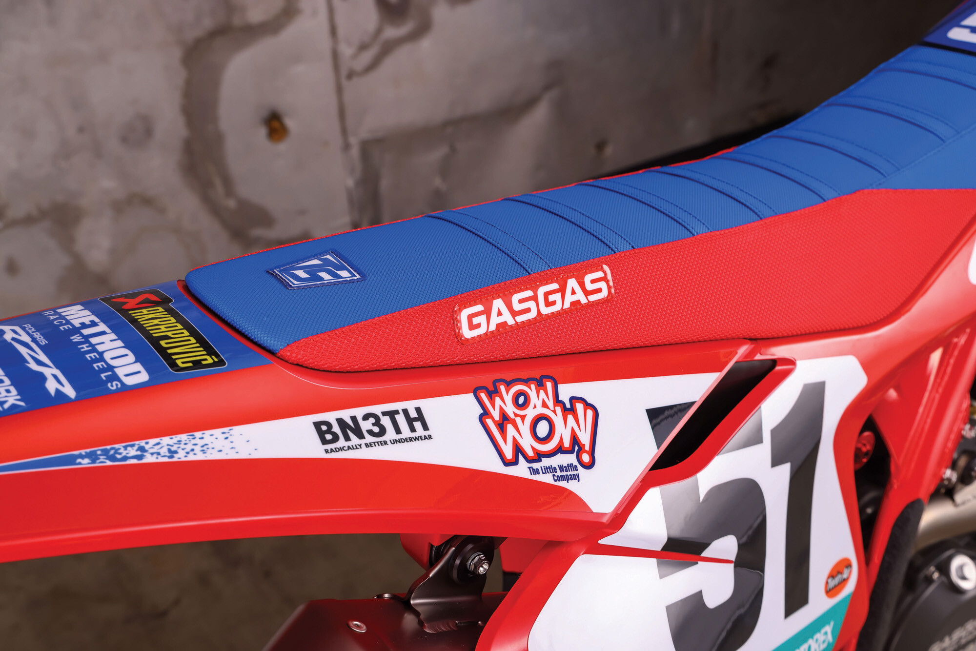 #51 Justin Barcia's GasGas MC 450F
