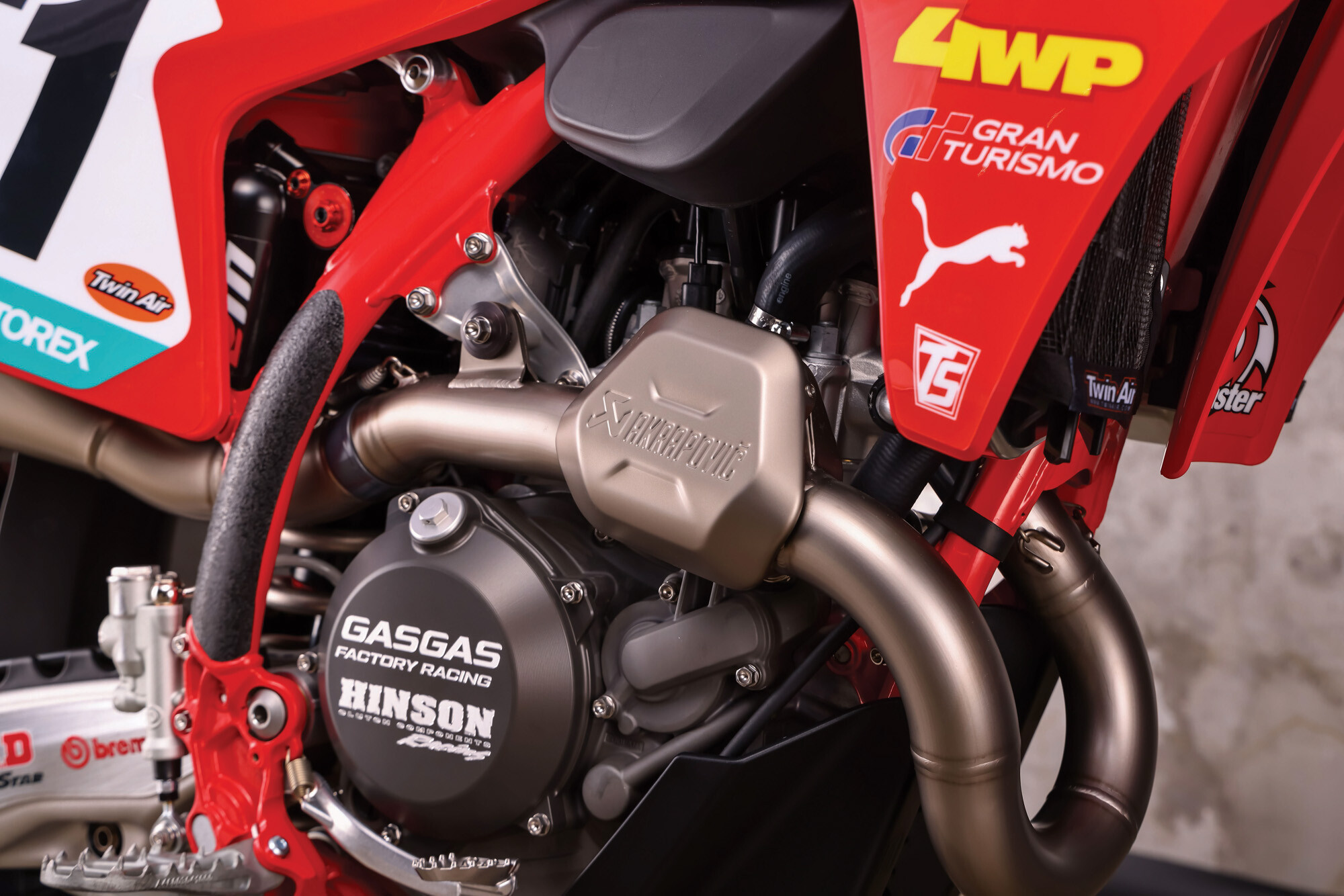 #51 Justin Barcia's GasGas MC 450F