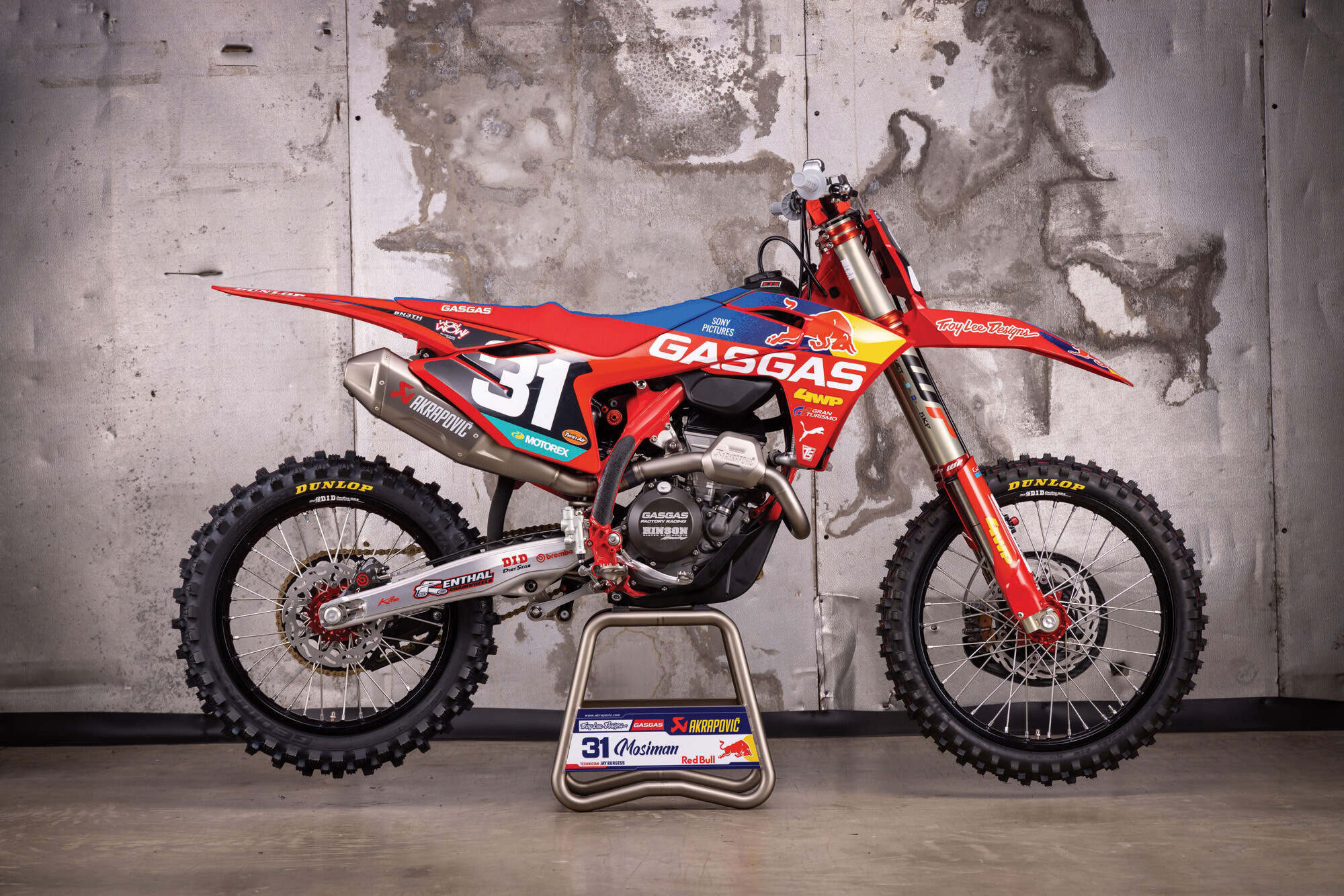 #31 Michael Mosiman's GasGas MC 250F