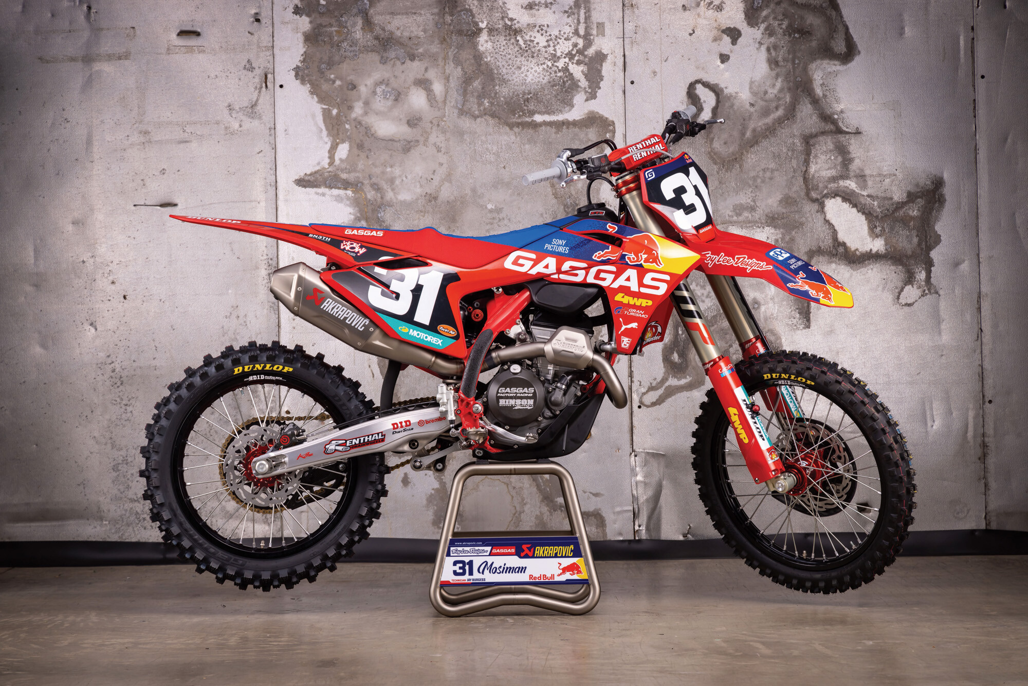 #31 Michael Mosiman's GasGas MC 250F