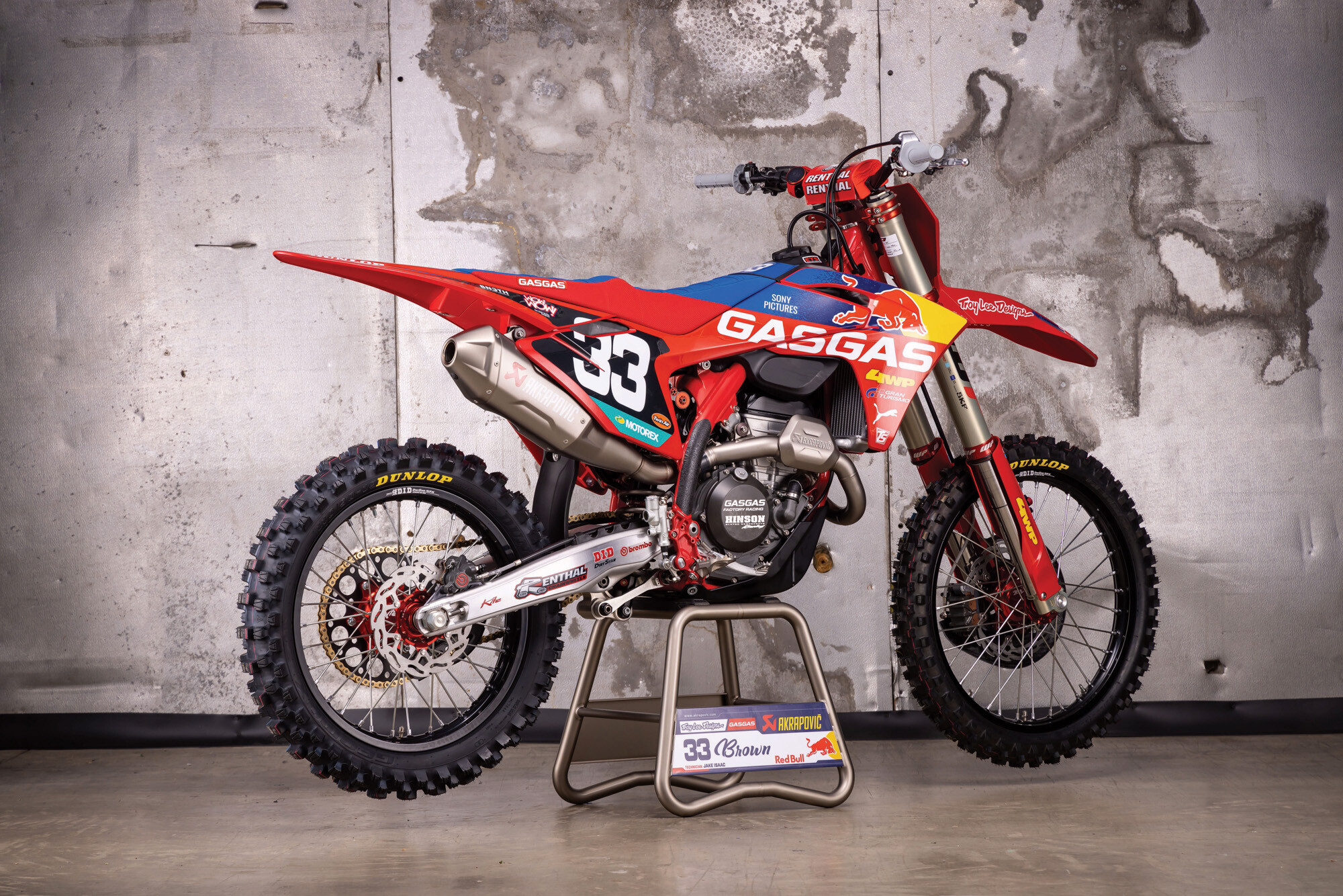 #33 Pierce Brown's GasGas MC 250F