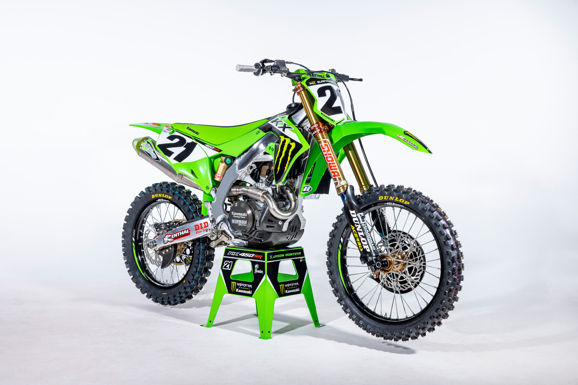 #21 Jason Anderson's Kawasaki KX450