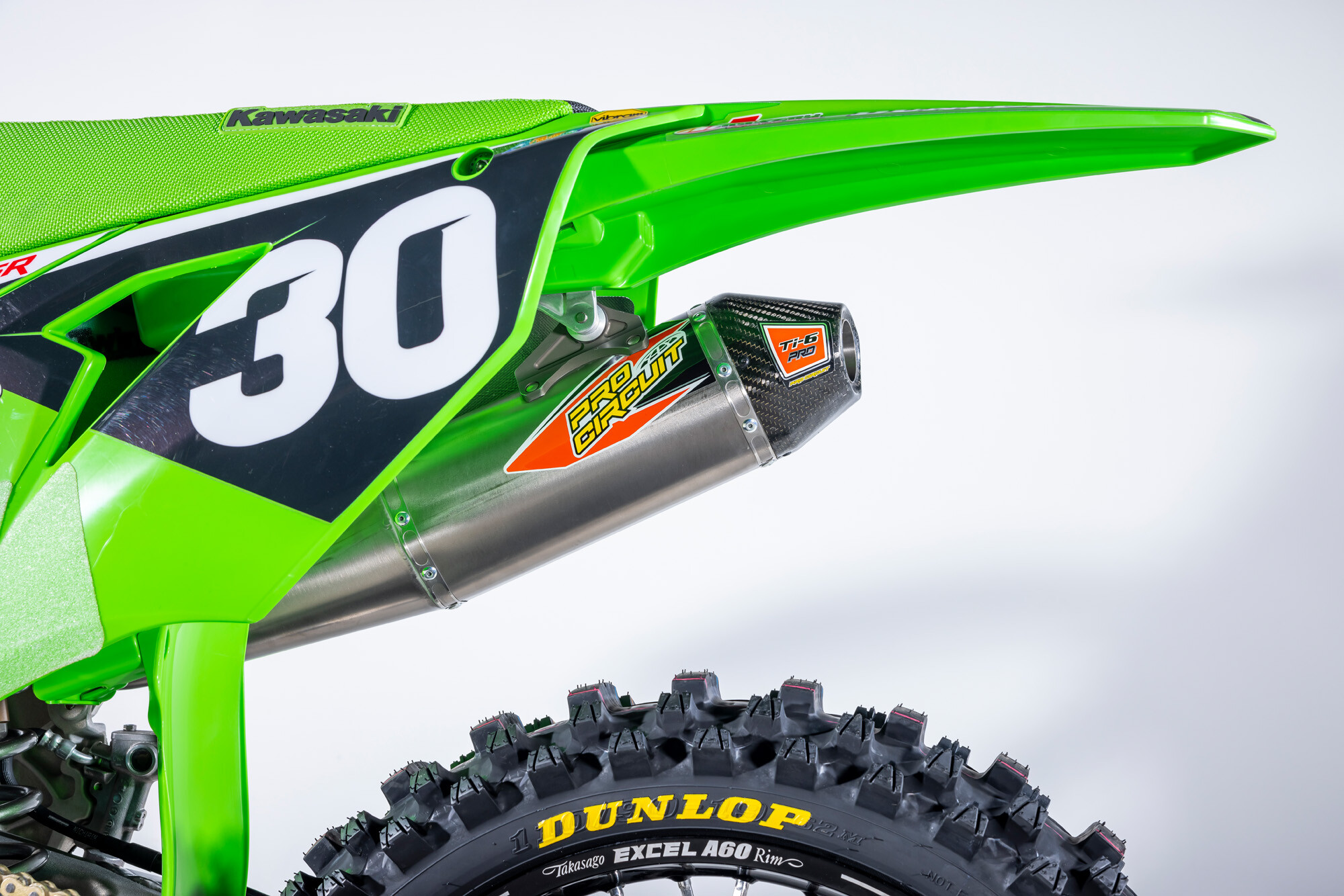 #30 Jo Shimoda's Kawasaki KX250
