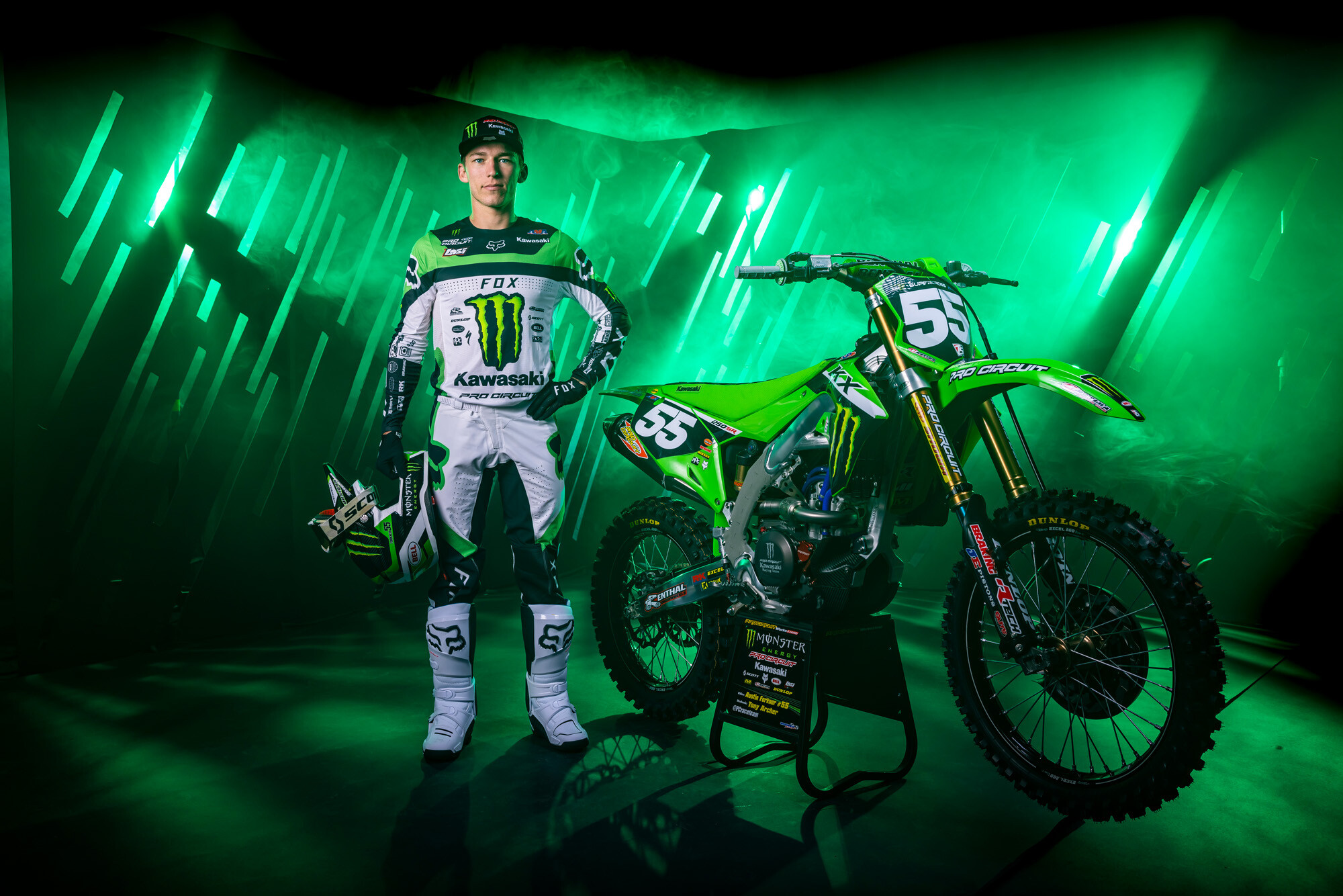 Austin Forkner will be lining up at Anaheim 1.