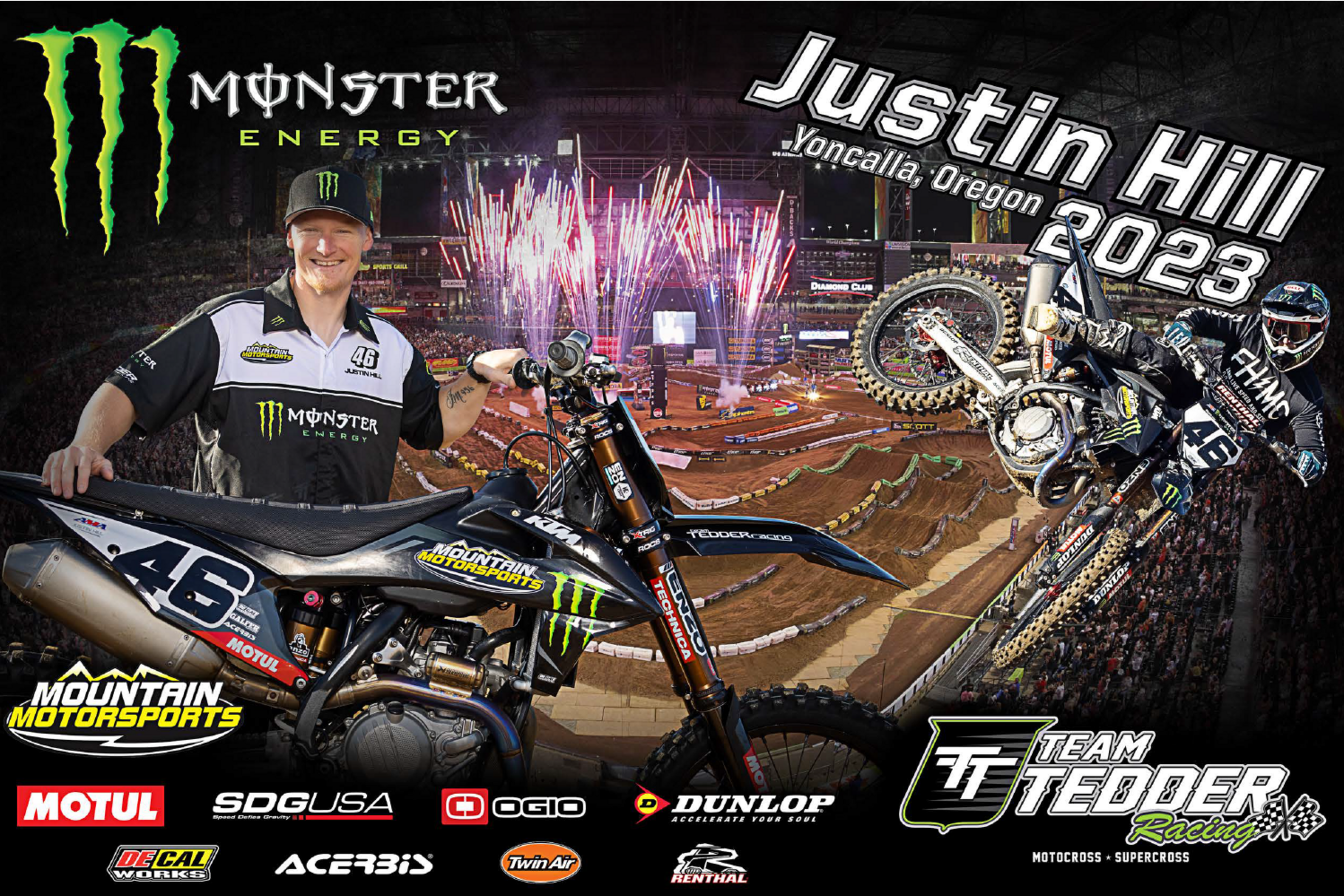 Team Tedder is Hiring Class-A Big Rig Driver & Intern for Supercross